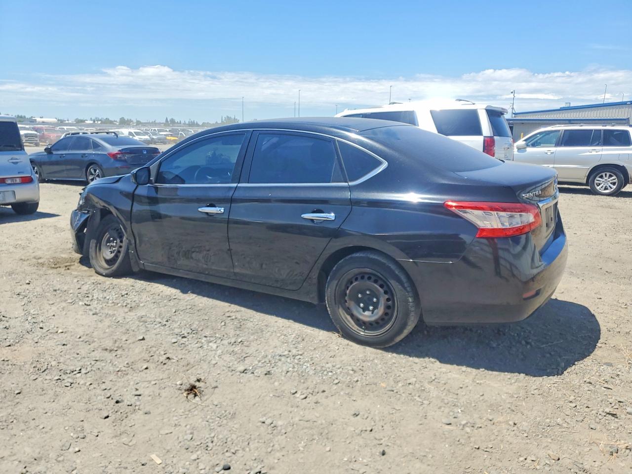 2014 Nissan Sentra S Black vin: 3N1AB7AP8EY279264
