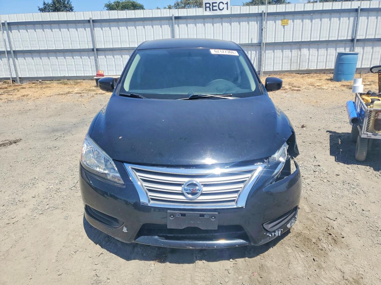 2014 Nissan Sentra S Black vin: 3N1AB7AP8EY279264