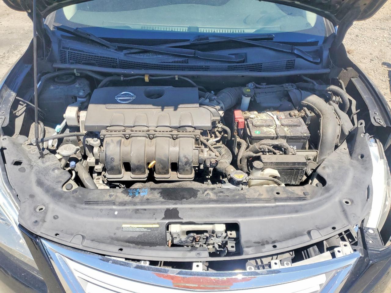 2014 Nissan Sentra S Black vin: 3N1AB7AP8EY279264