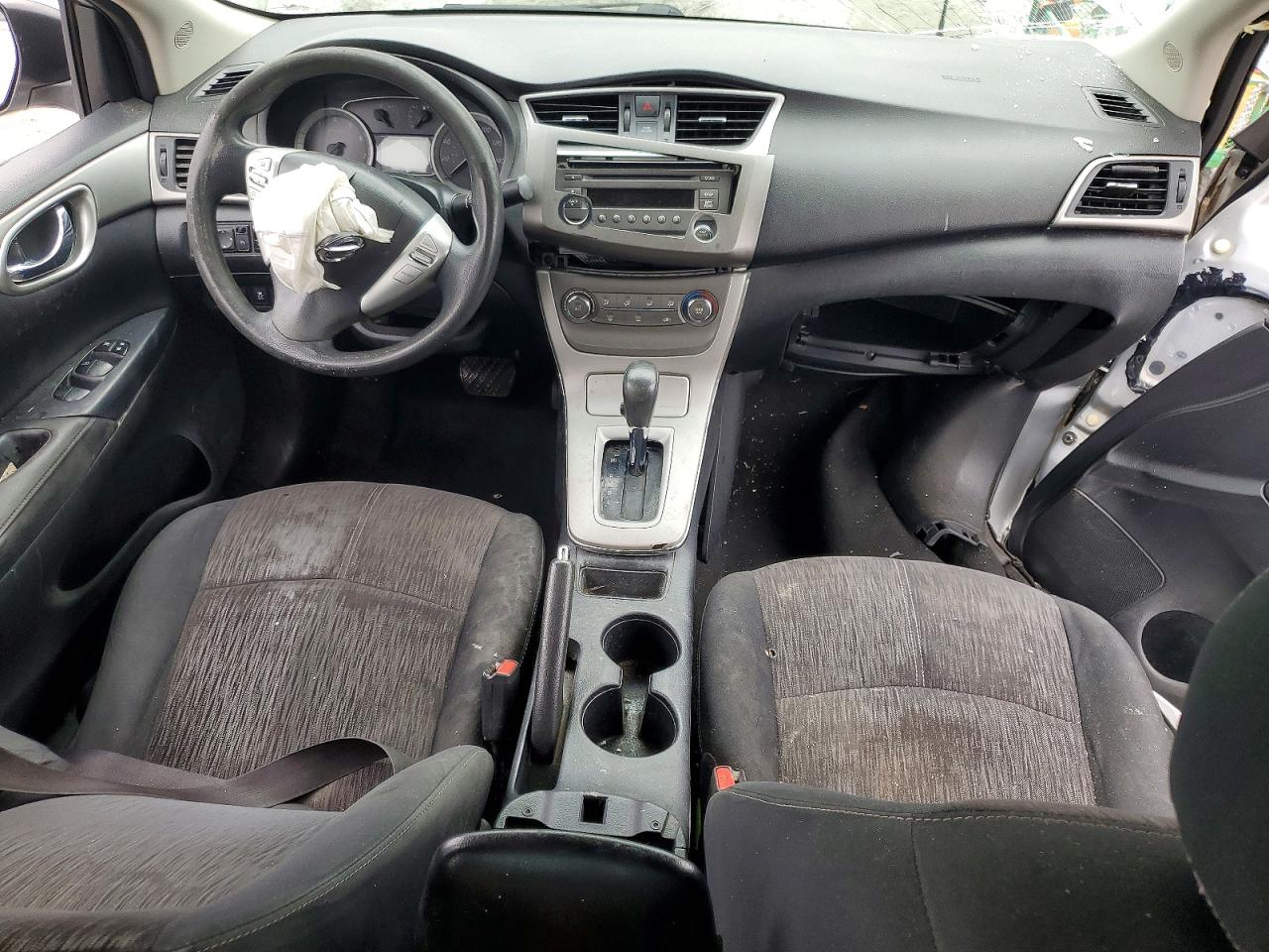 2014 Nissan Sentra Fe+ Sv Silver vin: 3N1AB7AP8EY285582