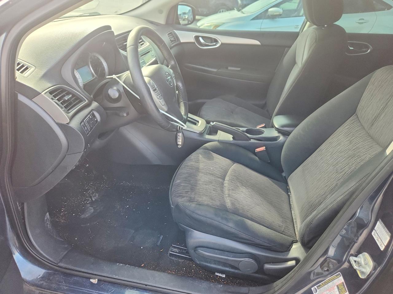 2014 Nissan Sentra Sv Black vin: 3N1AB7AP8EY286330