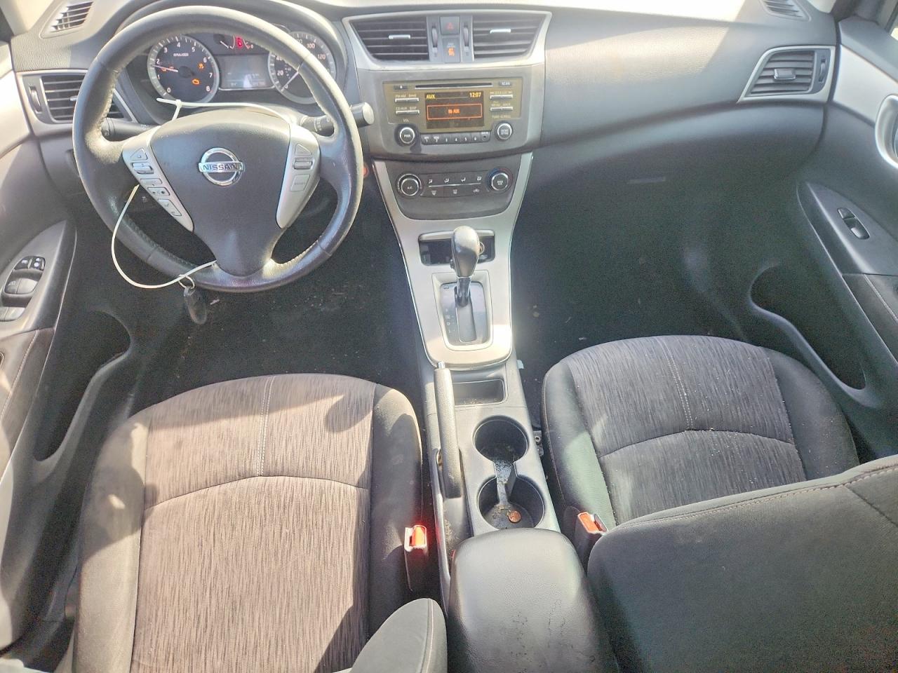 2014 Nissan Sentra Sv Black vin: 3N1AB7AP8EY286330