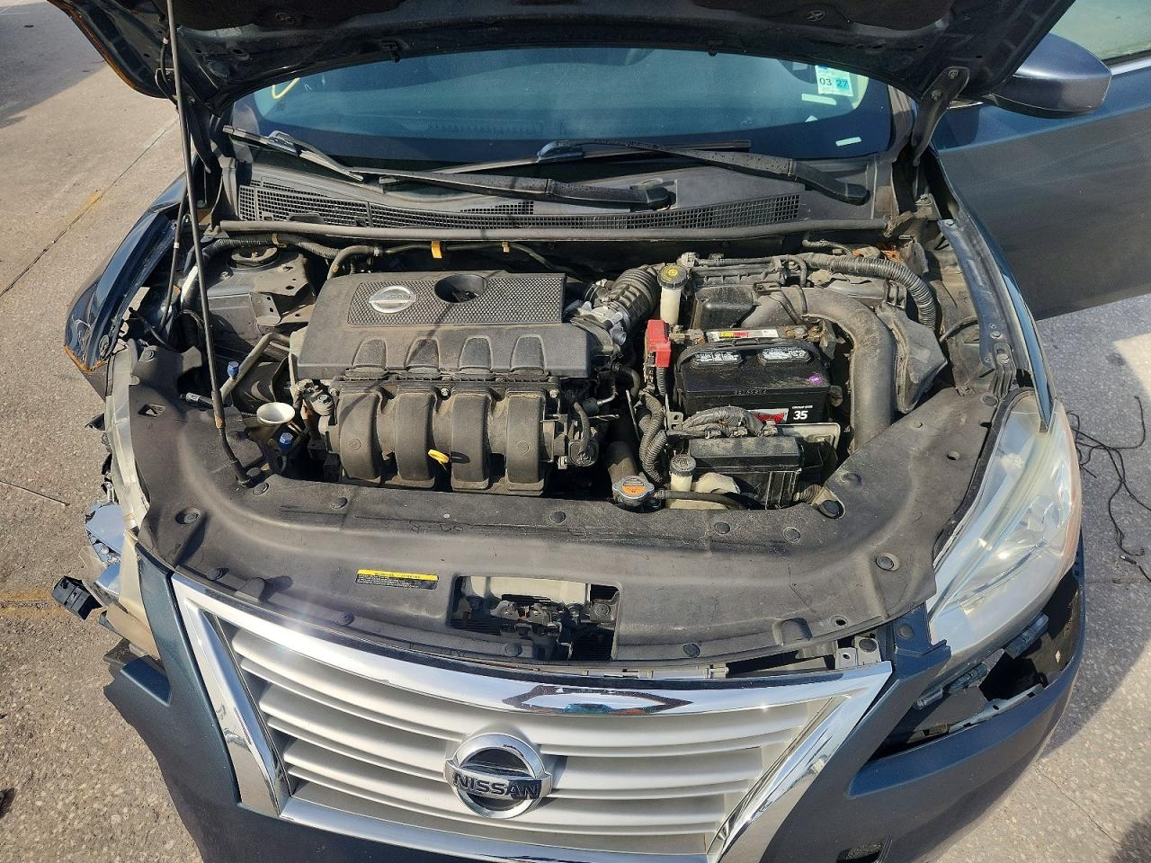 2014 Nissan Sentra Sv Black vin: 3N1AB7AP8EY286330