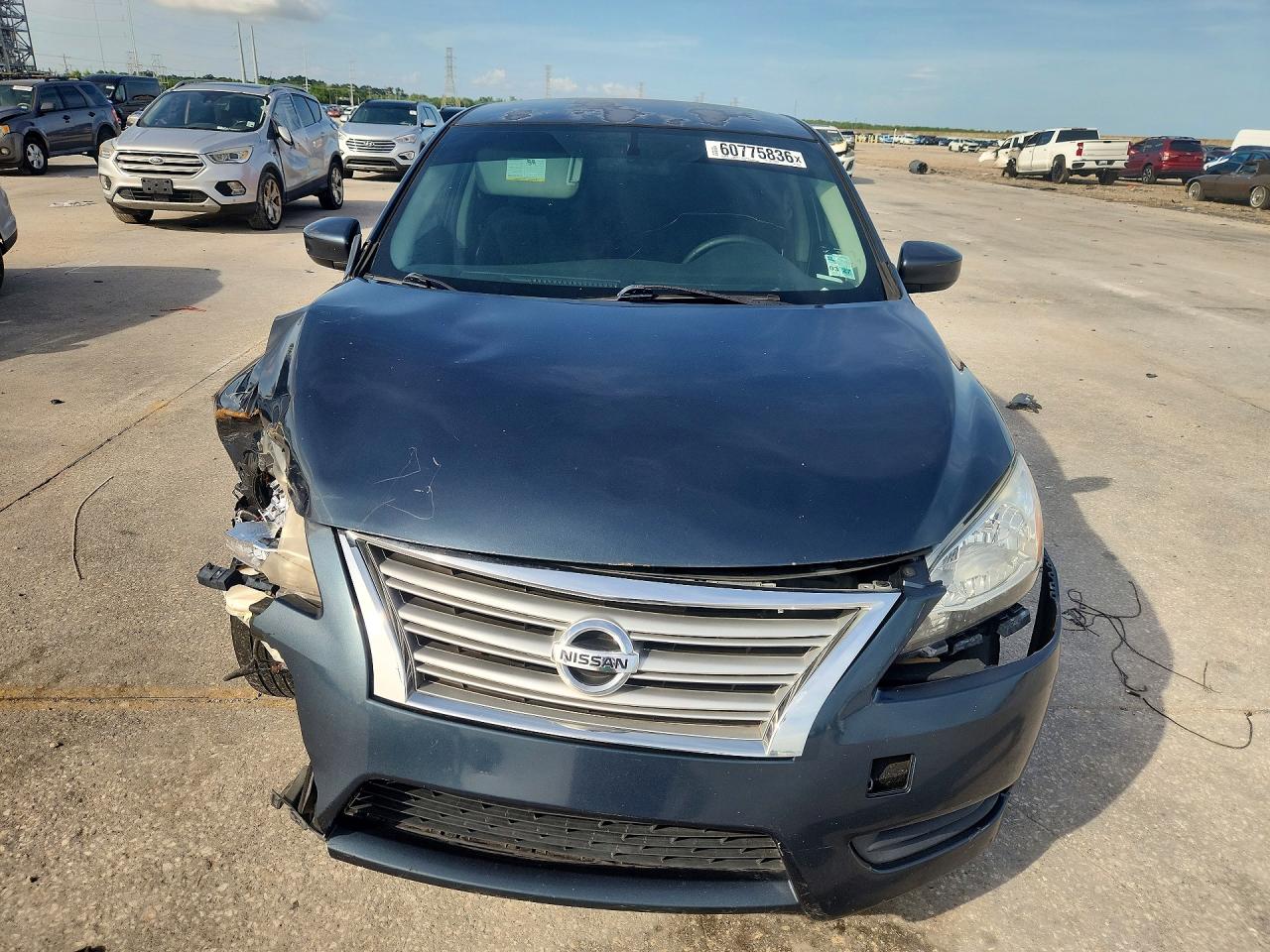 2014 Nissan Sentra Sv Black vin: 3N1AB7AP8EY286330