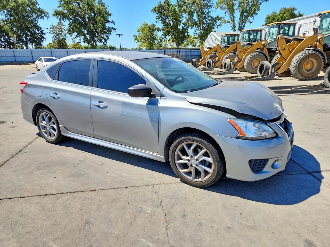 2014 Nissan Sentra Sr Gray vin: 3N1AB7AP8EY288336