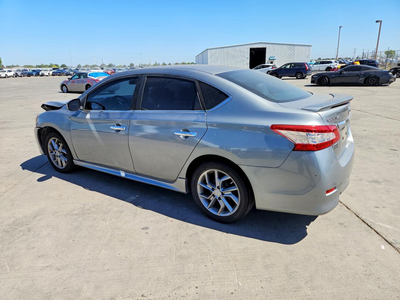 2014 Nissan Sentra Sr Gray vin: 3N1AB7AP8EY288336