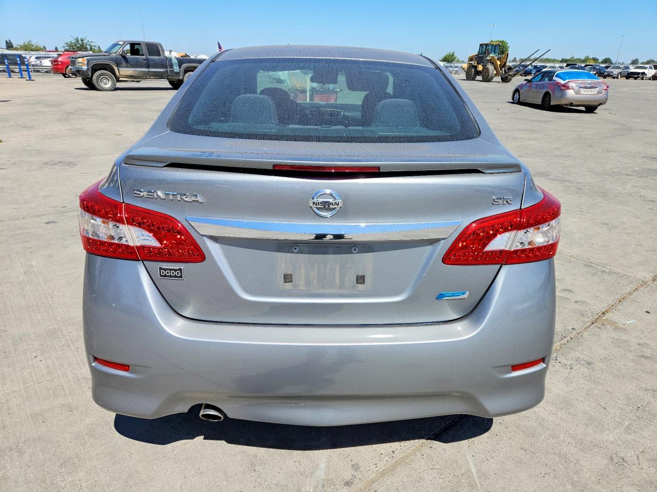 2014 Nissan Sentra Sr Gray vin: 3N1AB7AP8EY288336