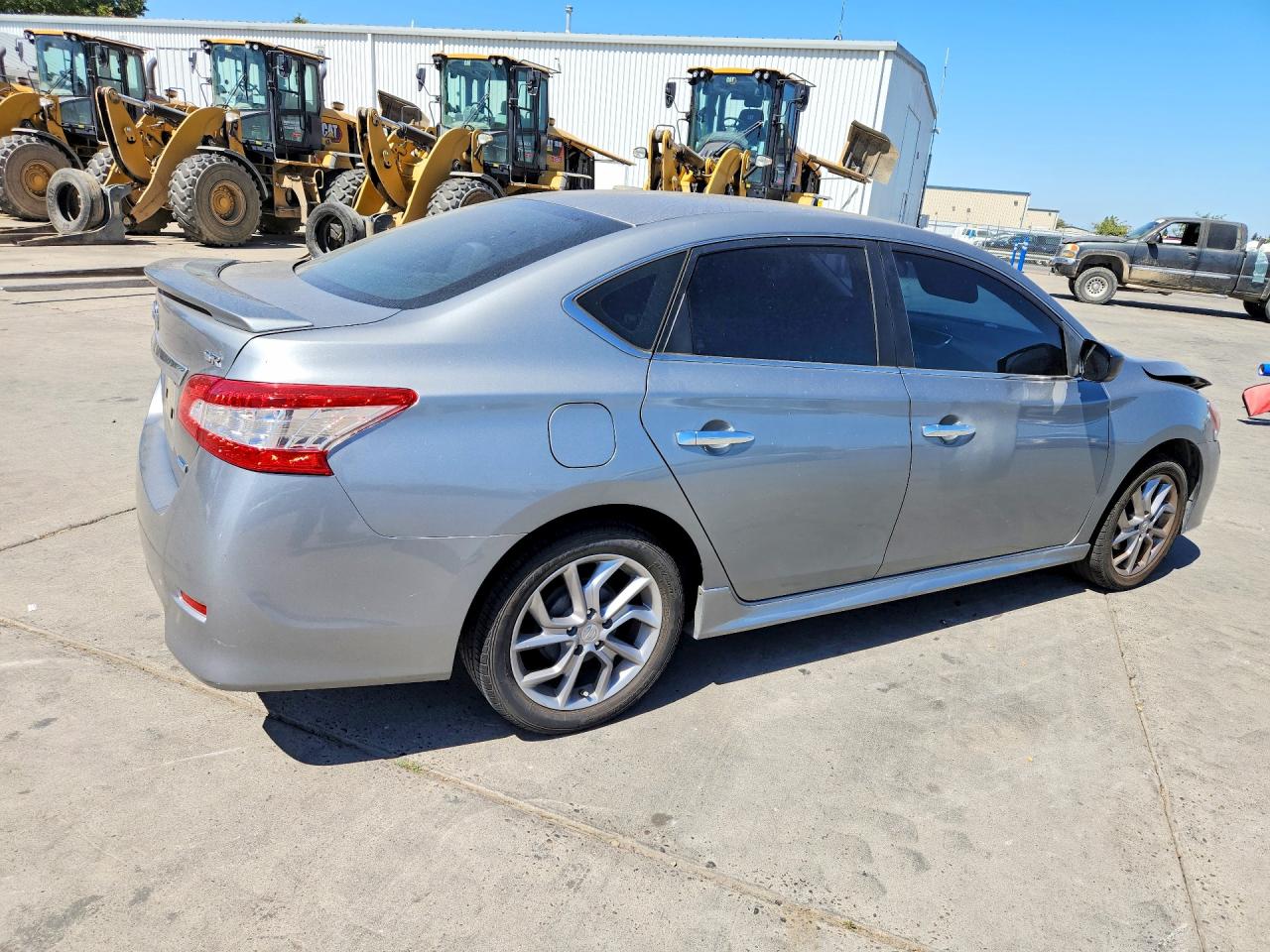 2014 Nissan Sentra Sr Gray vin: 3N1AB7AP8EY288336