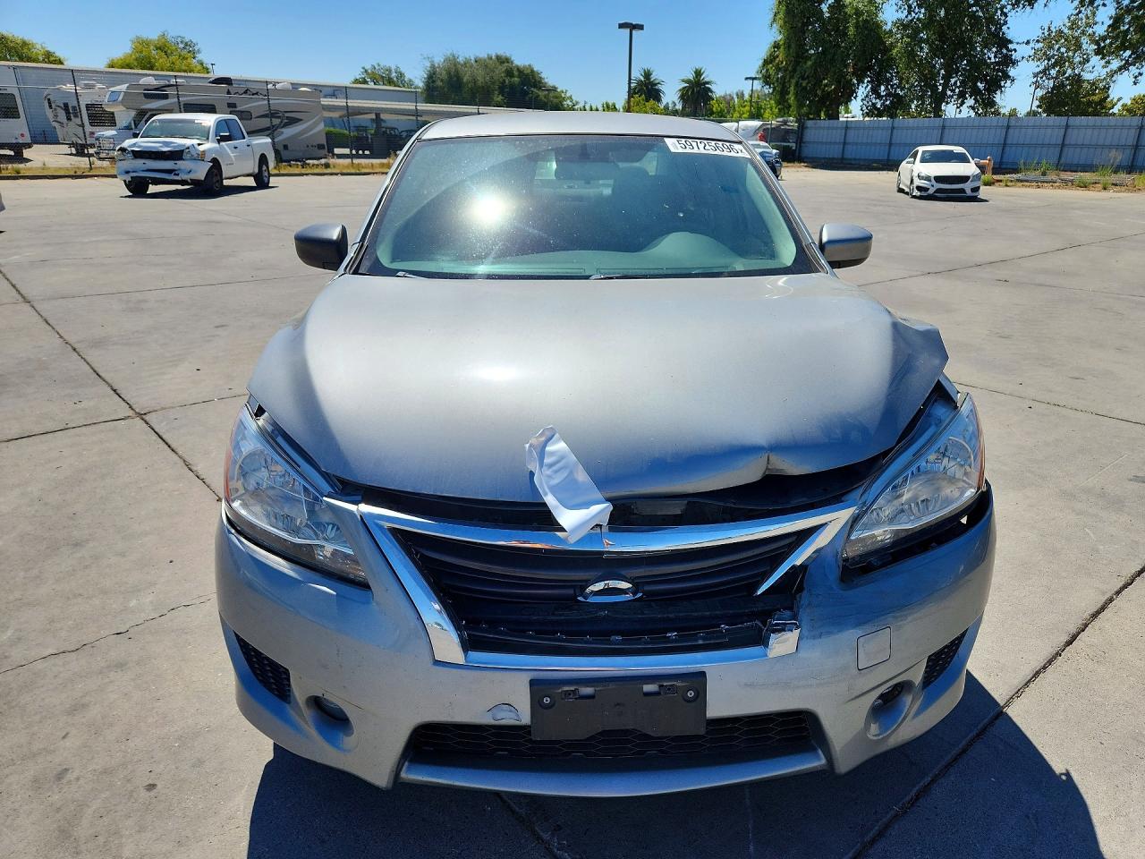 2014 Nissan Sentra Sr Gray vin: 3N1AB7AP8EY288336