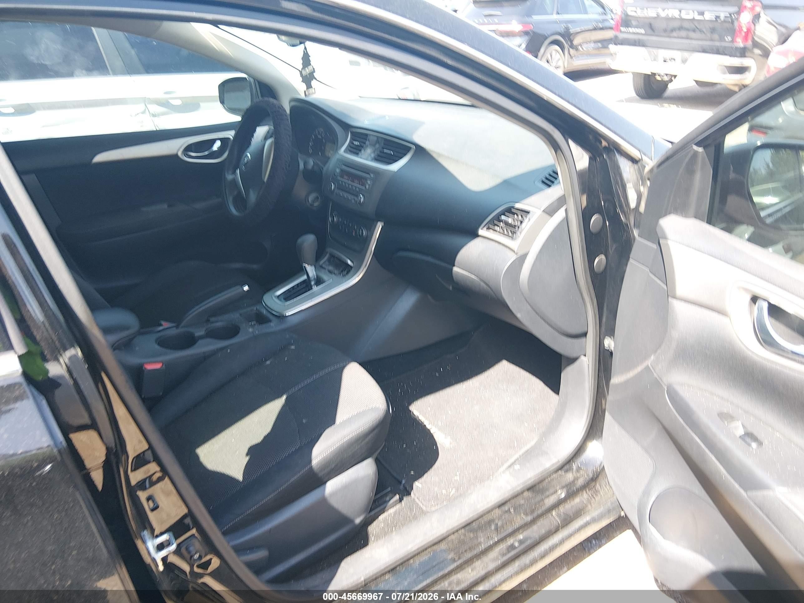 2014 Nissan Sentra Fe+ S Black vin: 3N1AB7AP8EY296369