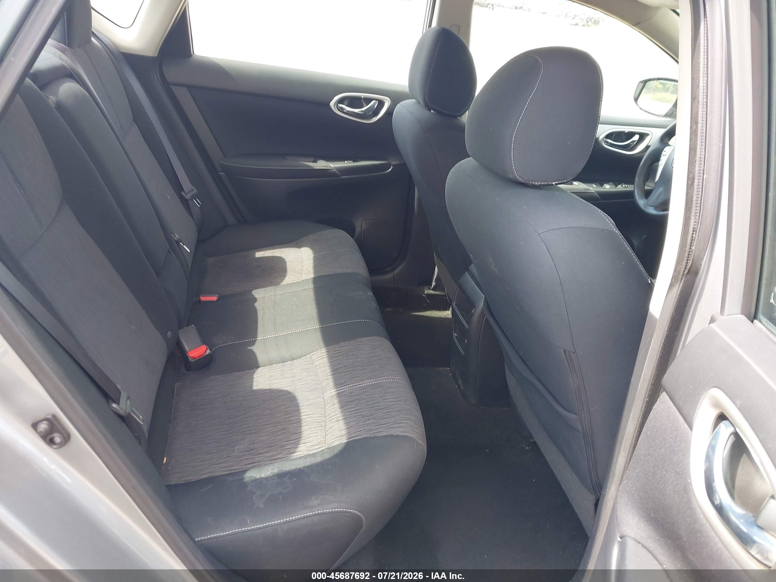 2014 Nissan Sentra Sv Gray vin: 3N1AB7AP8EY299921