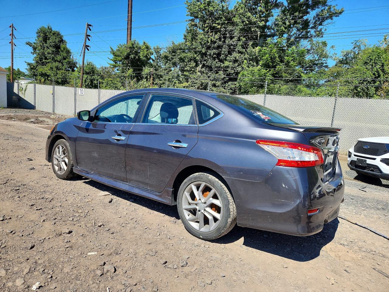 2014 Nissan Sentra Sr Black vin: 3N1AB7AP8EY310013