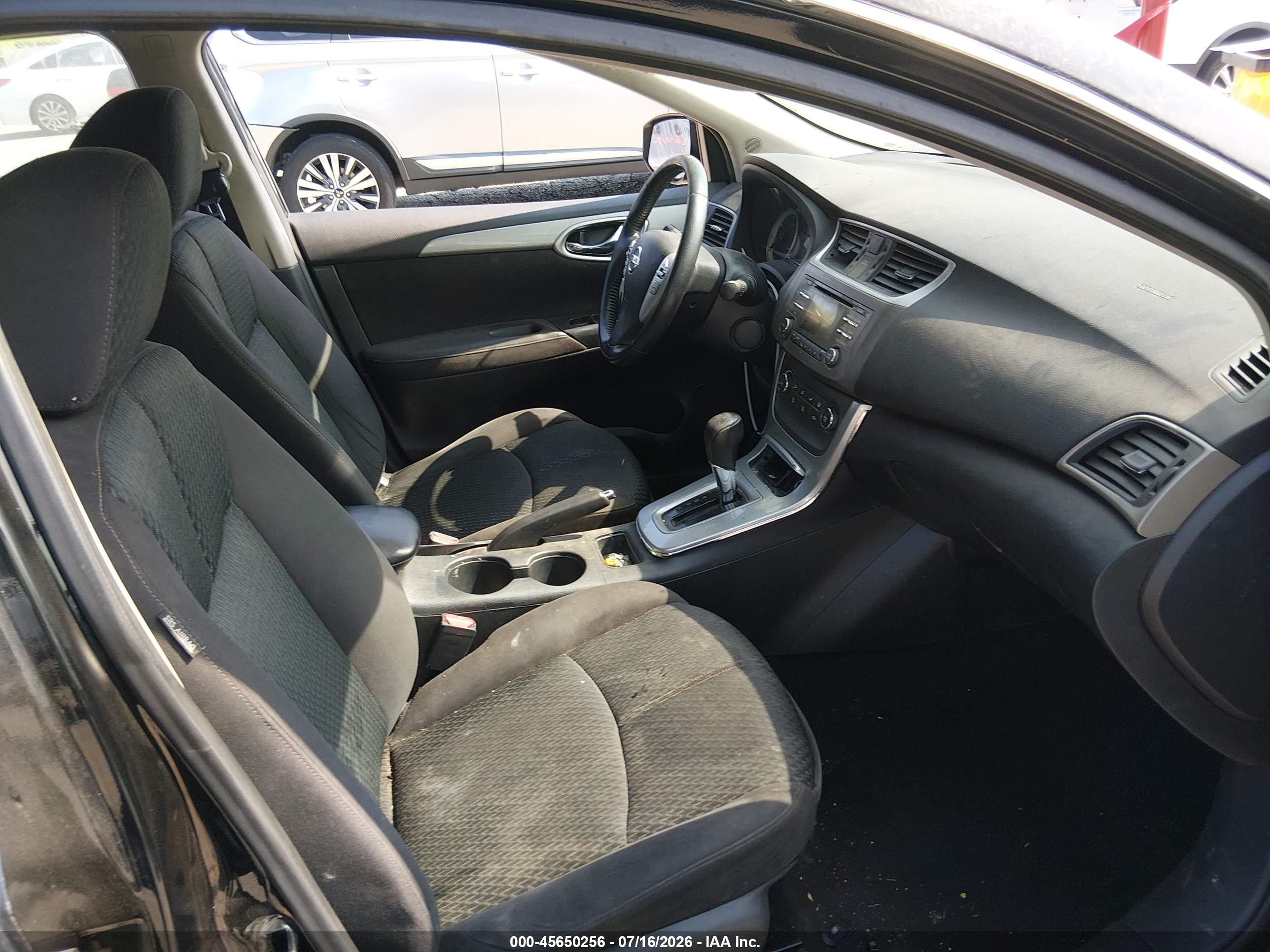 2014 Nissan Sentra Sr Black vin: 3N1AB7AP8EY312327