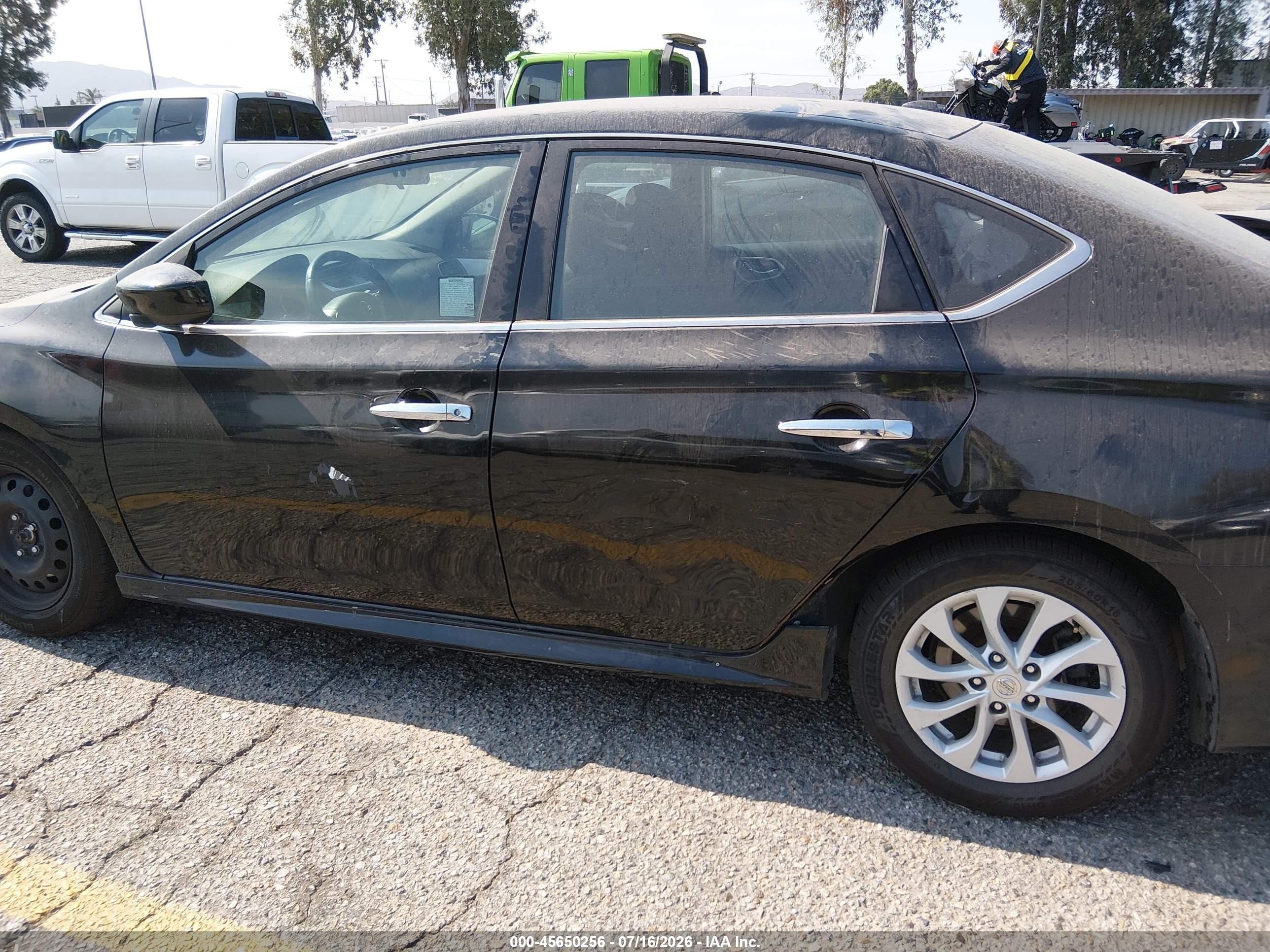 2014 Nissan Sentra Sr Black vin: 3N1AB7AP8EY312327