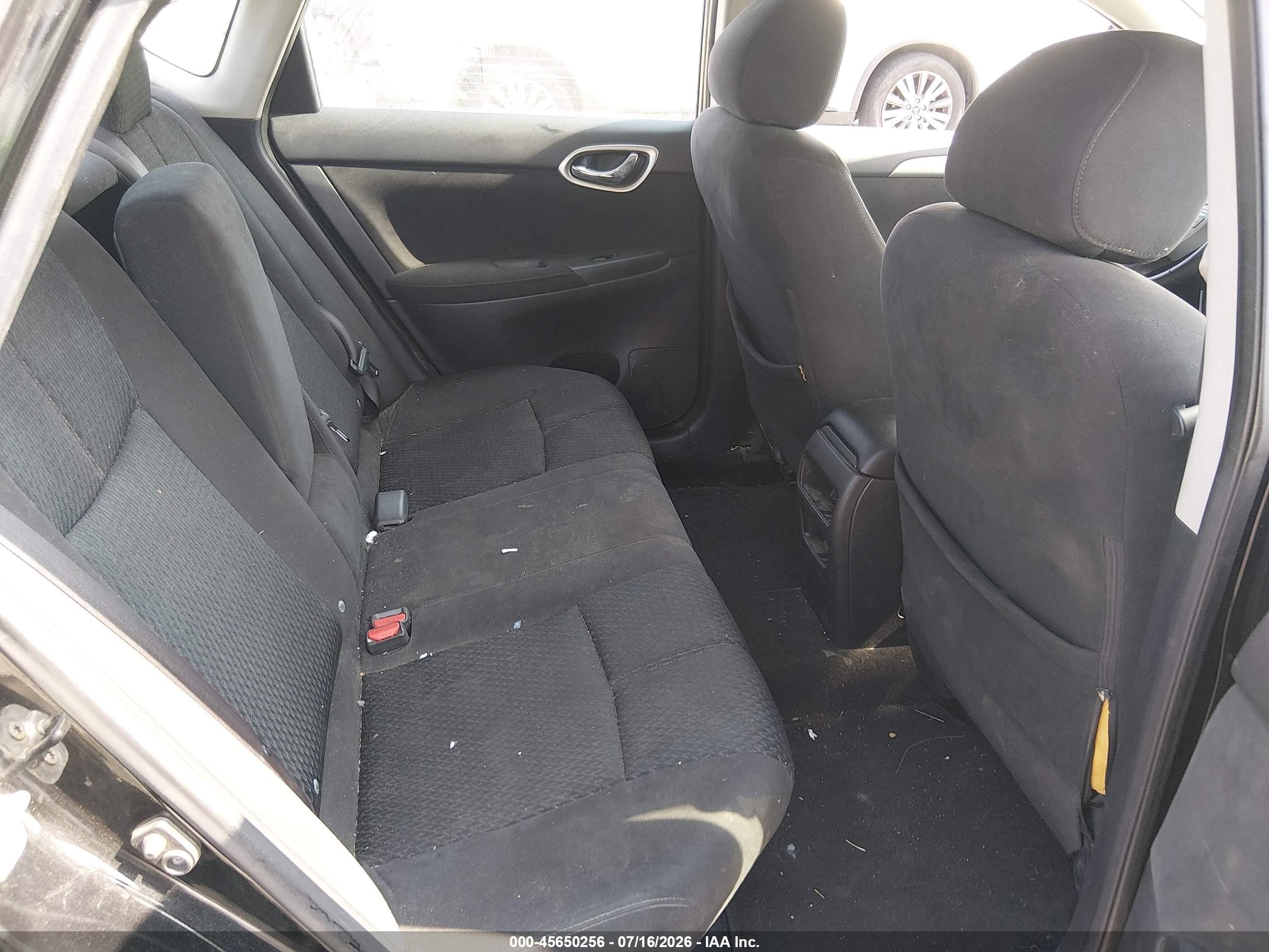 2014 Nissan Sentra Sr Black vin: 3N1AB7AP8EY312327