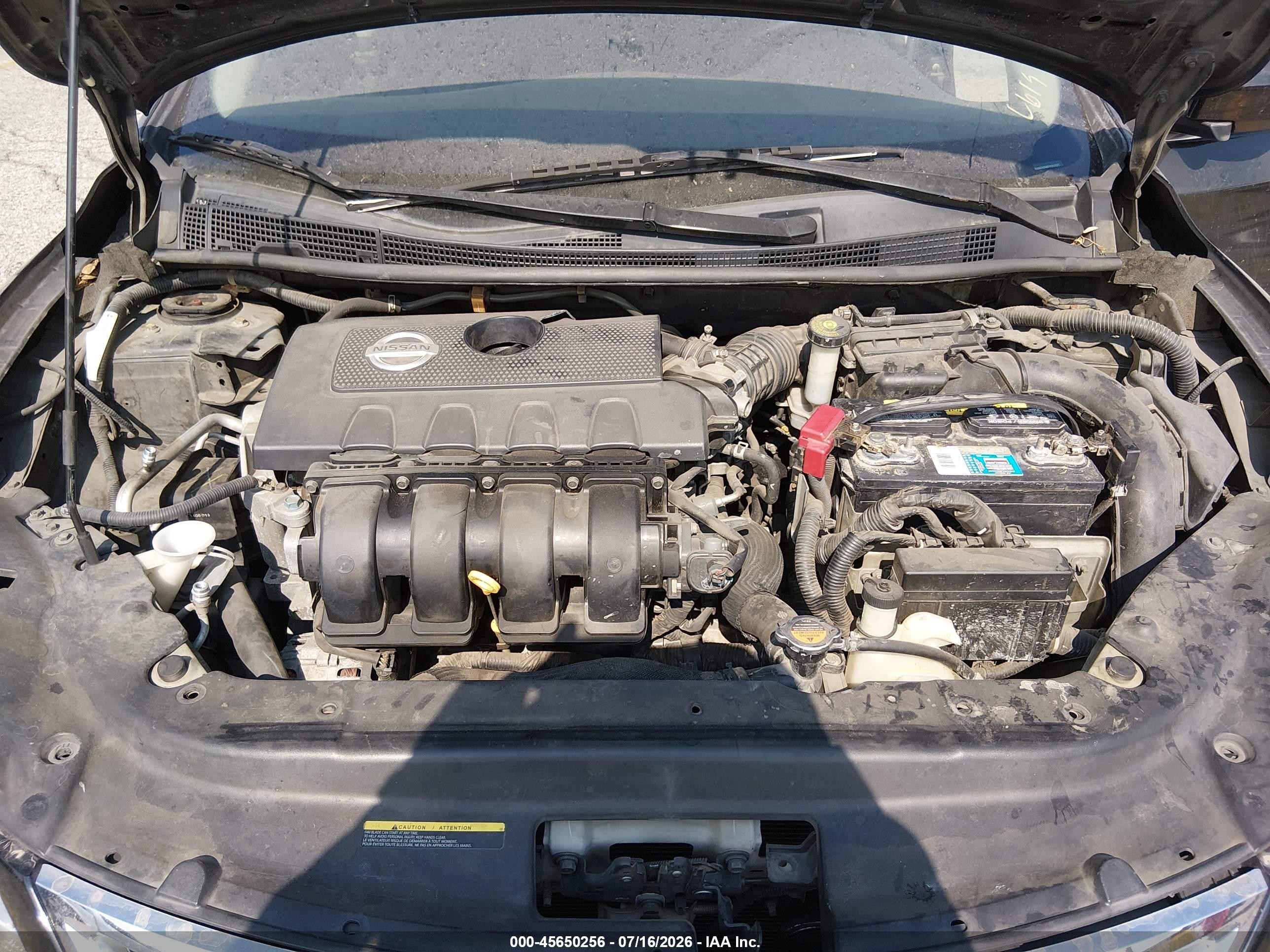 2014 Nissan Sentra Sr Black vin: 3N1AB7AP8EY312327