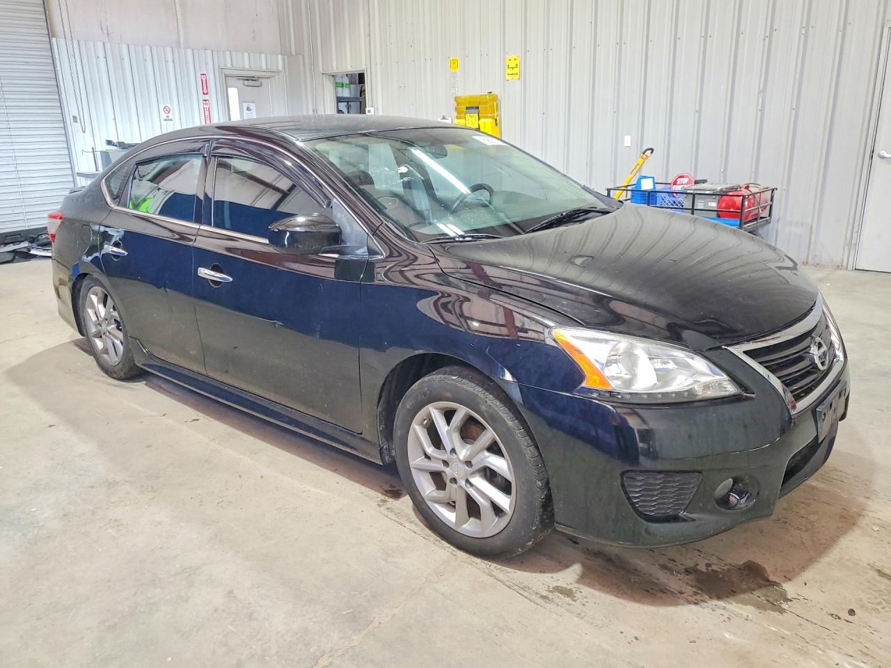 2014 Nissan Sentra Sr Черный vin: 3N1AB7AP8EY312764