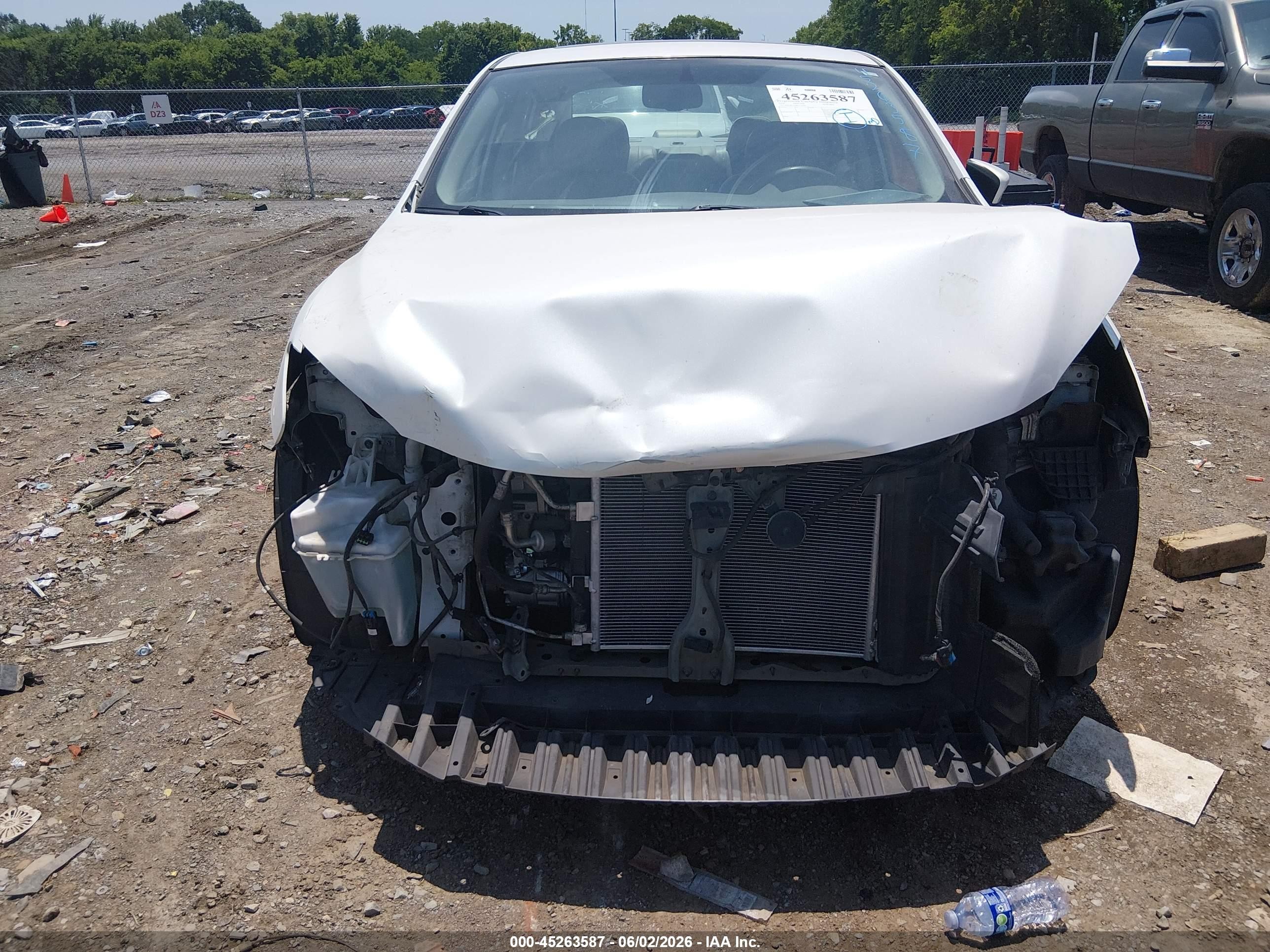 2014 Nissan Sentra Sl White vin: 3N1AB7AP8EY317981