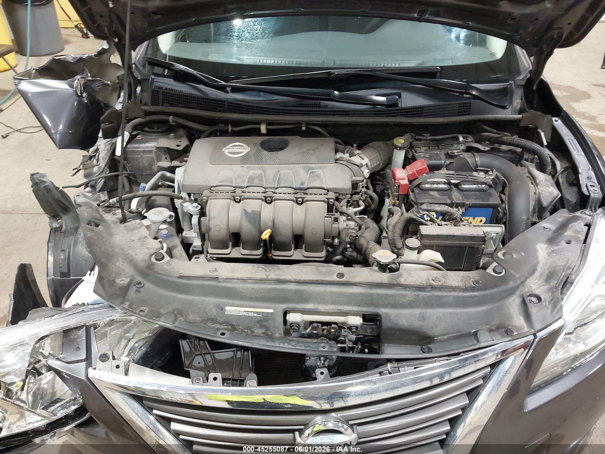 2014 Nissan Sentra Sr Gray vin: 3N1AB7AP8EY318676
