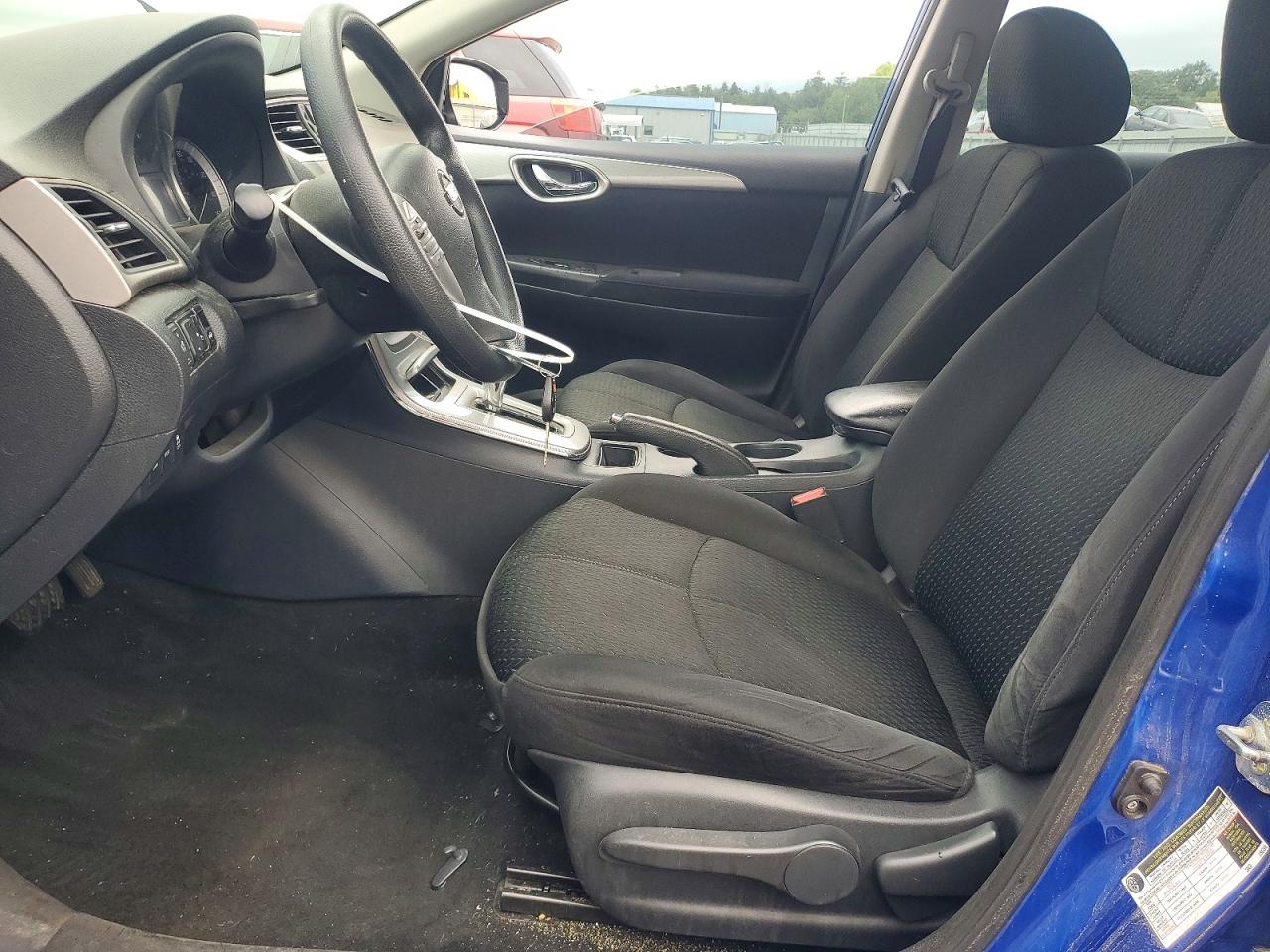 2014 Nissan Sentra Sr Blue vin: 3N1AB7AP8EY320265