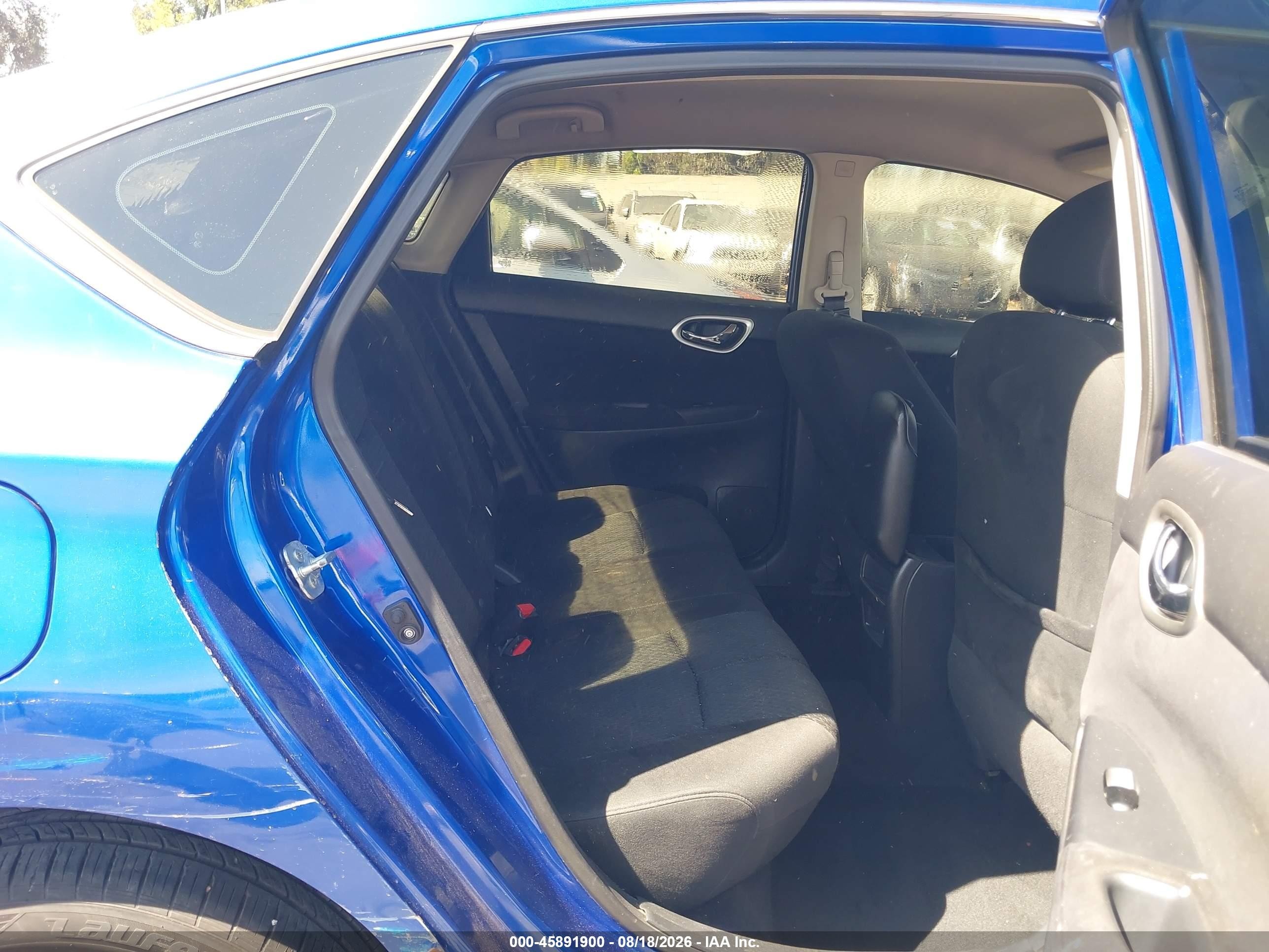 2014 Nissan Sentra Sr Blue vin: 3N1AB7AP8EY322923