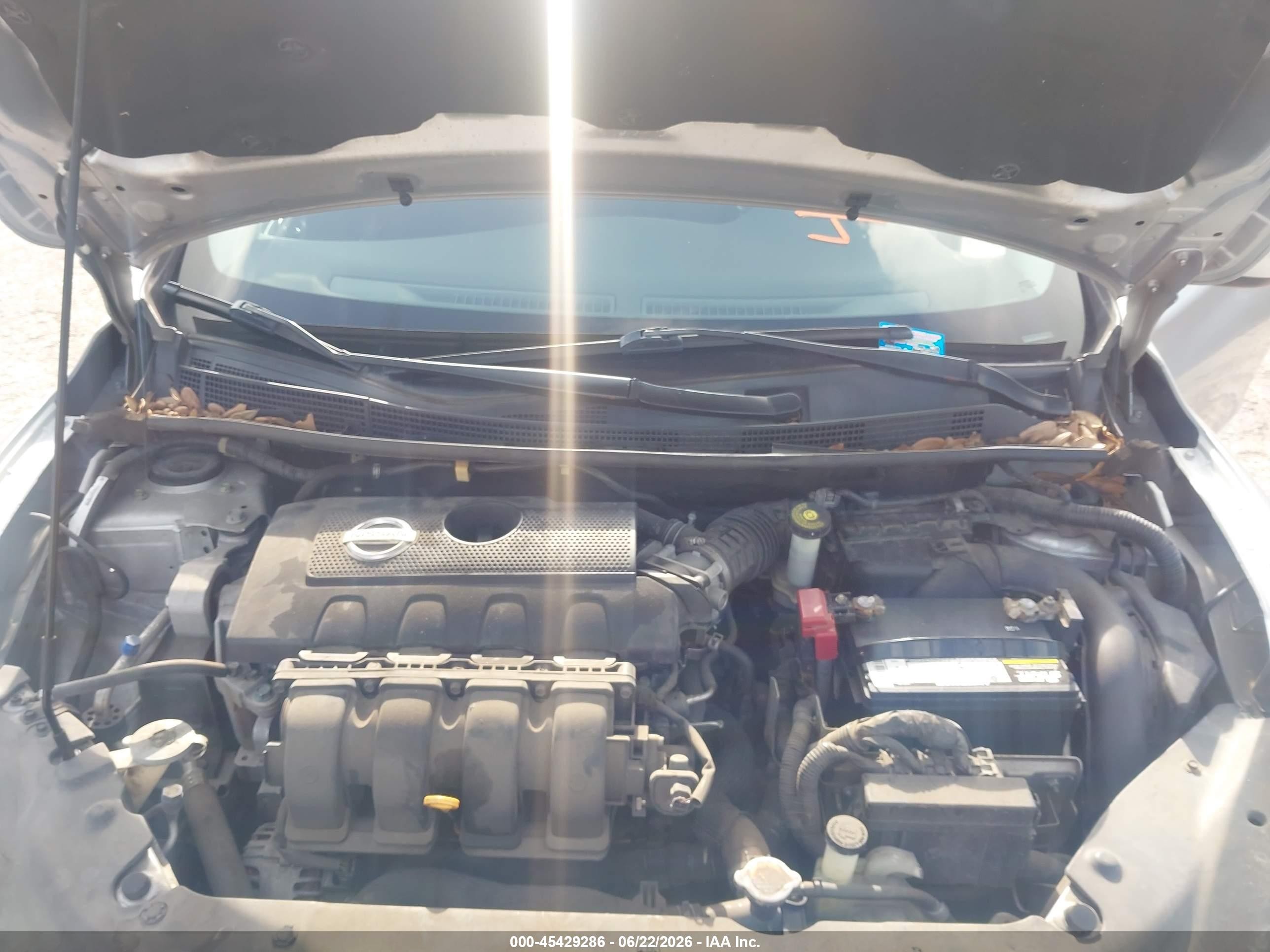 2014 Nissan Sentra S Silver vin: 3N1AB7AP8EY323411