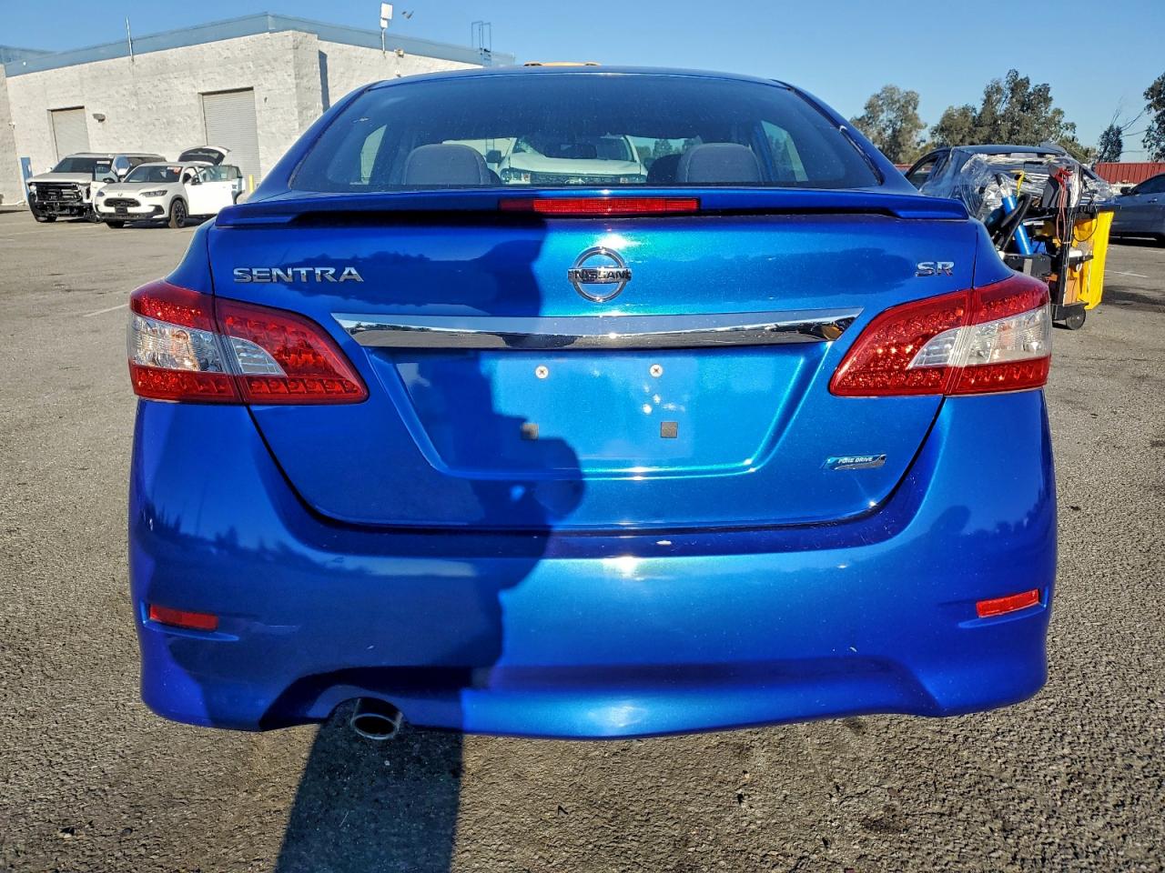 2014 Nissan Sentra S Blue vin: 3N1AB7AP8EY326468