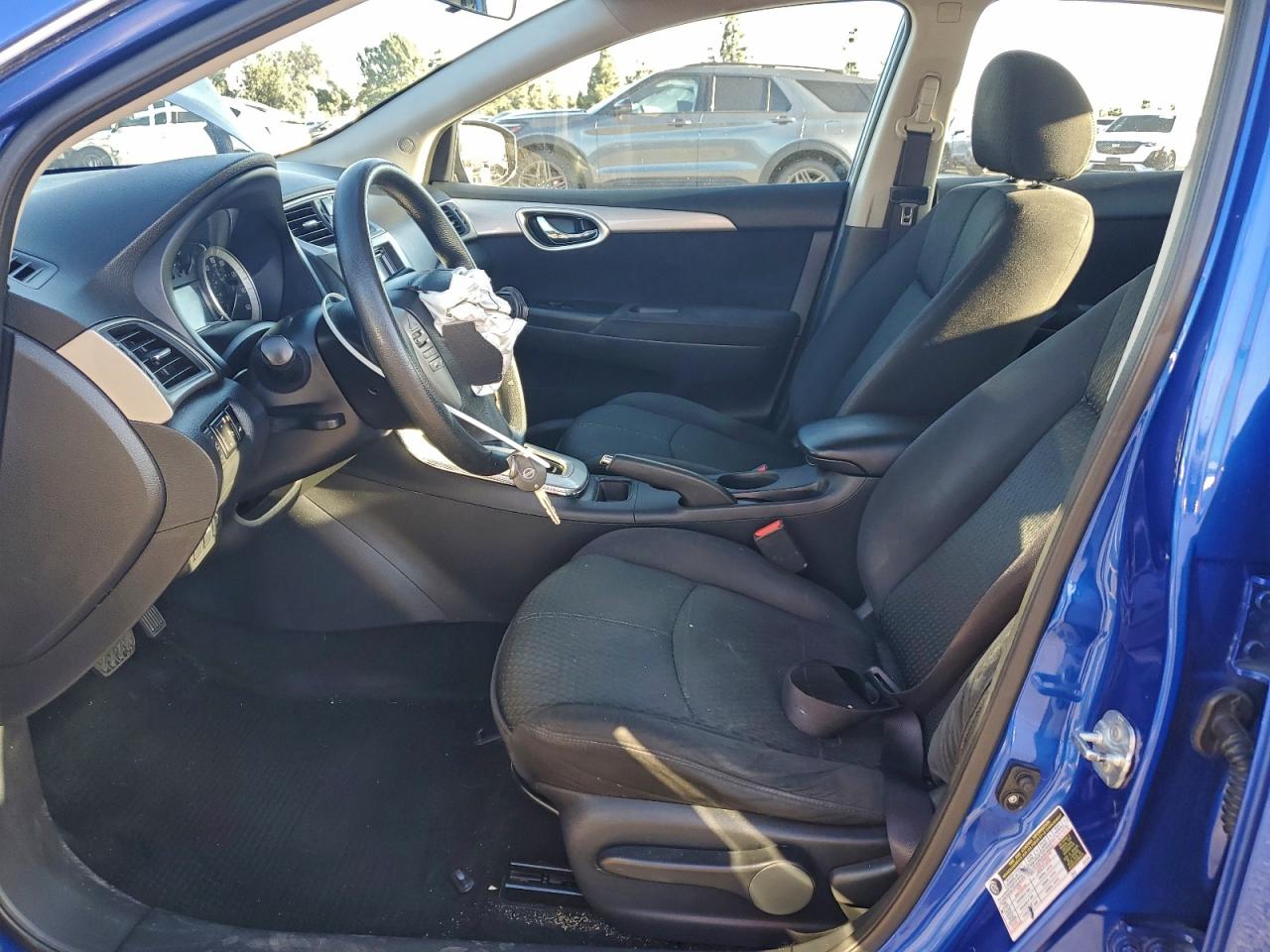 2014 Nissan Sentra S Blue vin: 3N1AB7AP8EY326468