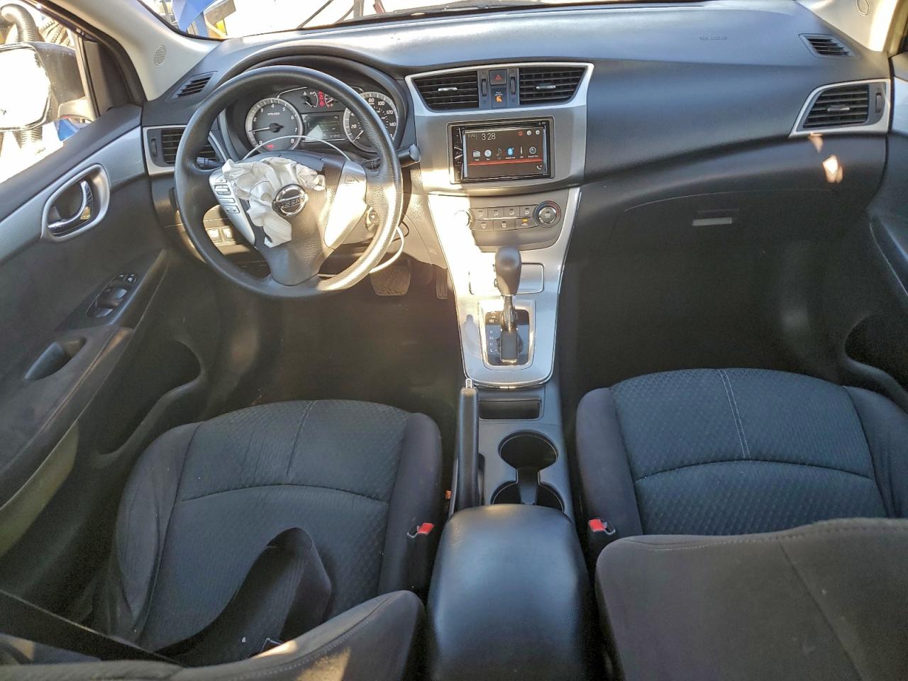 2014 Nissan Sentra S Blue vin: 3N1AB7AP8EY326468