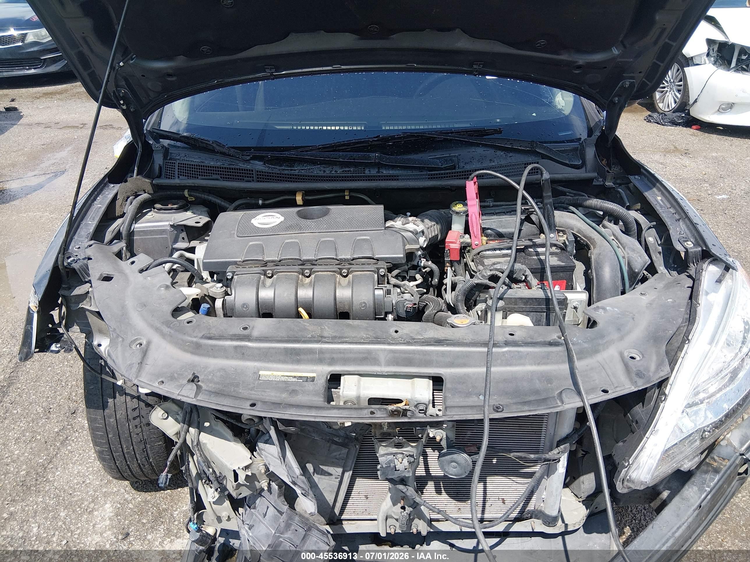 2014 Nissan Sentra Sv Gray vin: 3N1AB7AP8EY328060