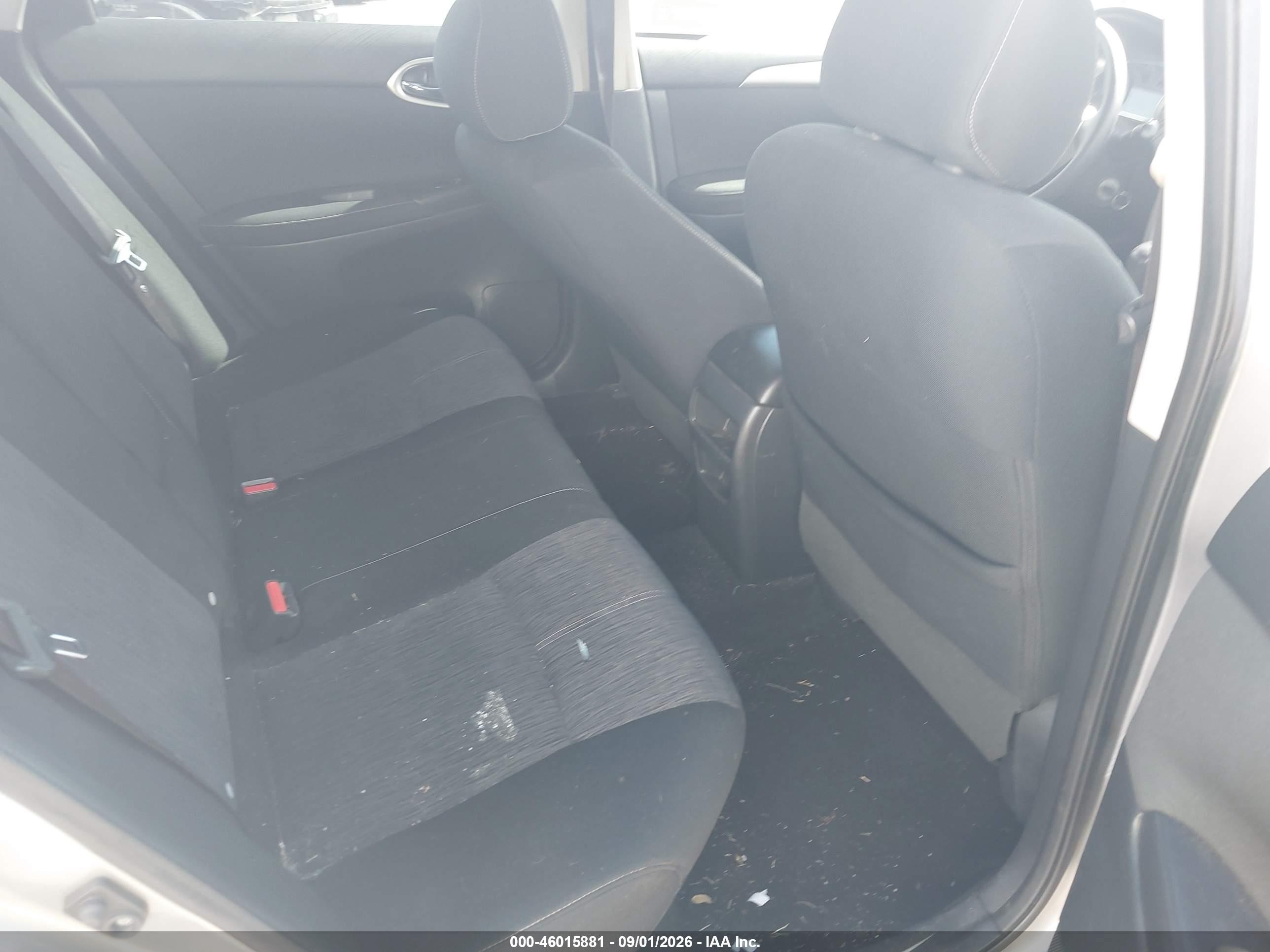 2014 Nissan Sentra Sv Silver vin: 3N1AB7AP8EY340578