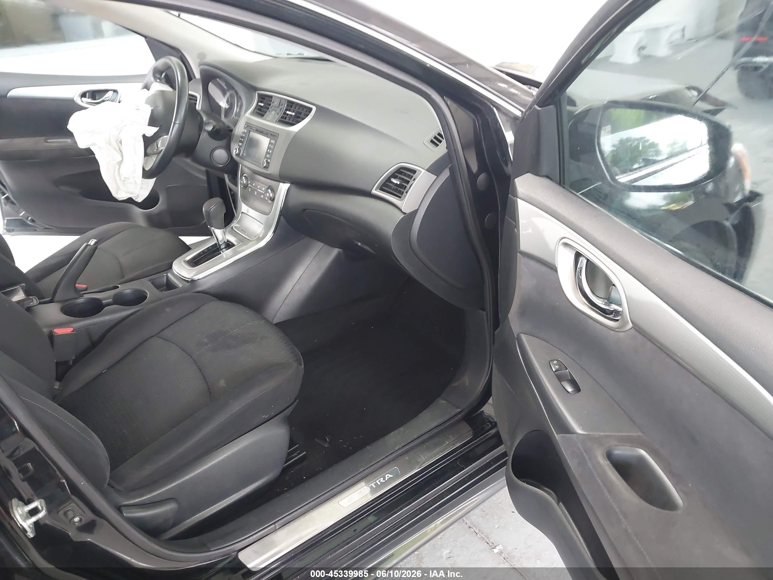 2014 Nissan Sentra Sr Black vin: 3N1AB7AP8EY340709