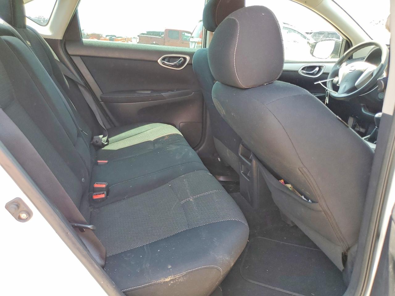 2014 Nissan Sentra S White vin: 3N1AB7AP8EY341536