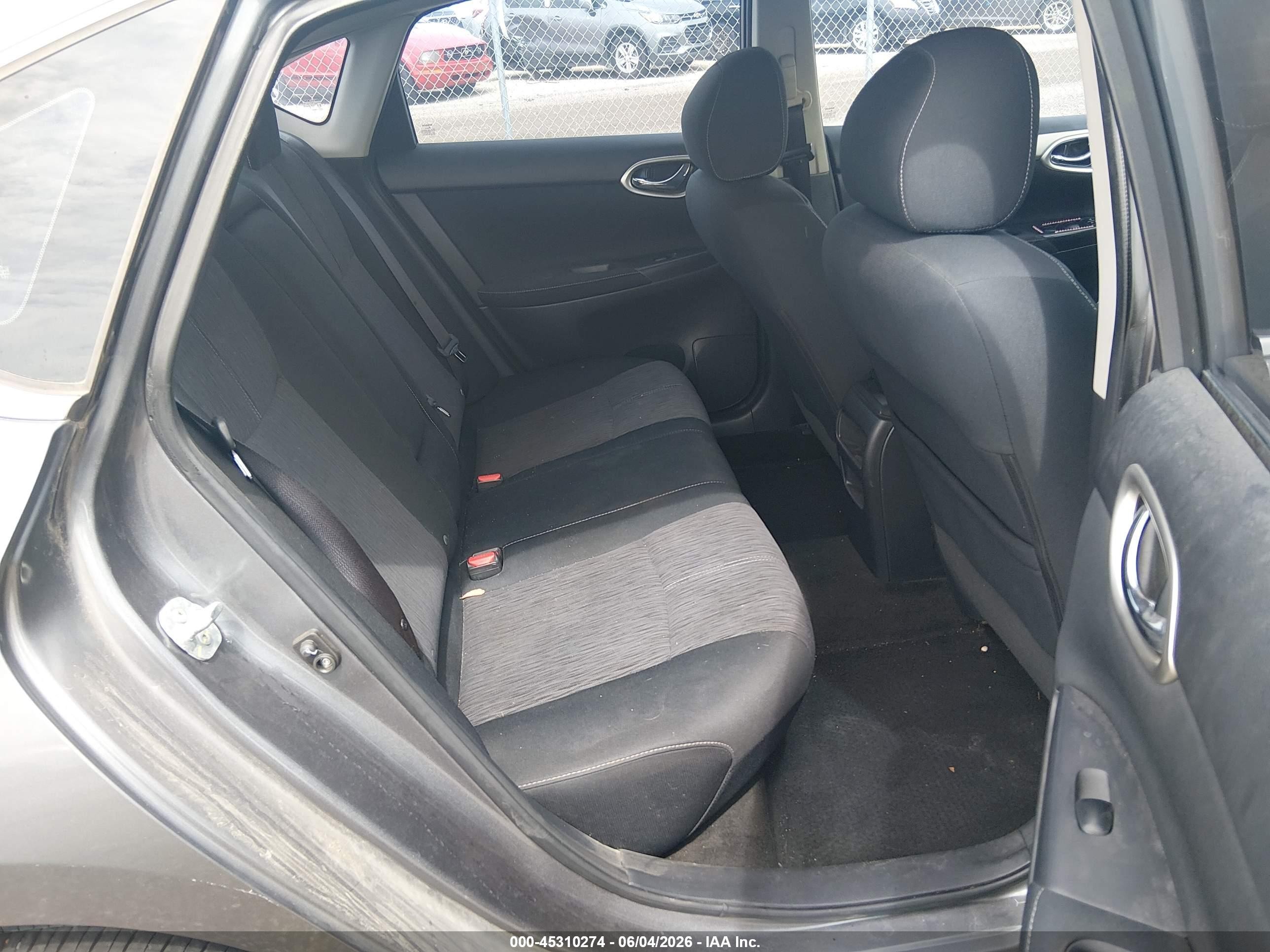 2015 Nissan Sentra Sv Gray vin: 3N1AB7AP8FL639549