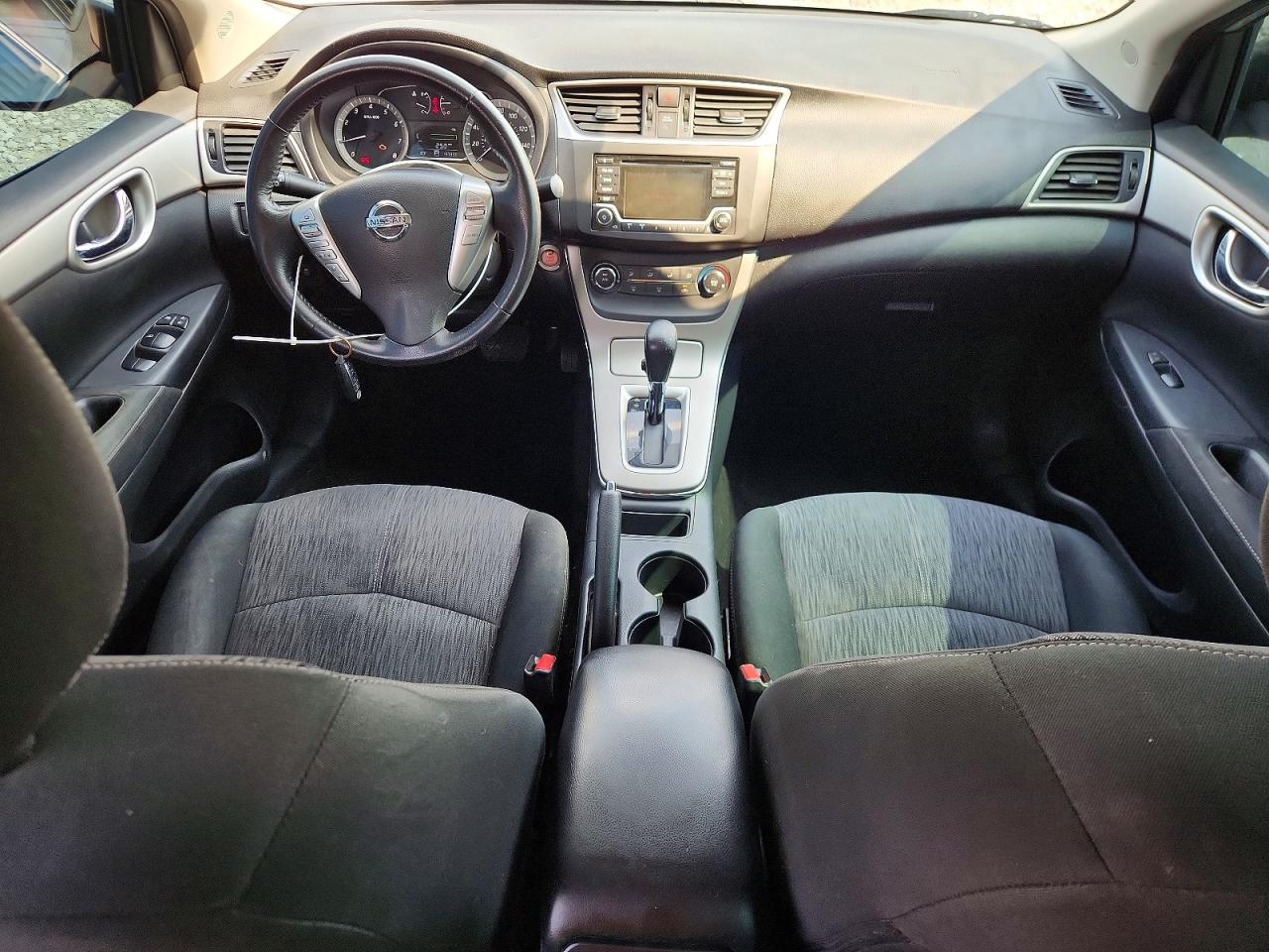 2015 Nissan Sentra Sv Silver vin: 3N1AB7AP8FL641611