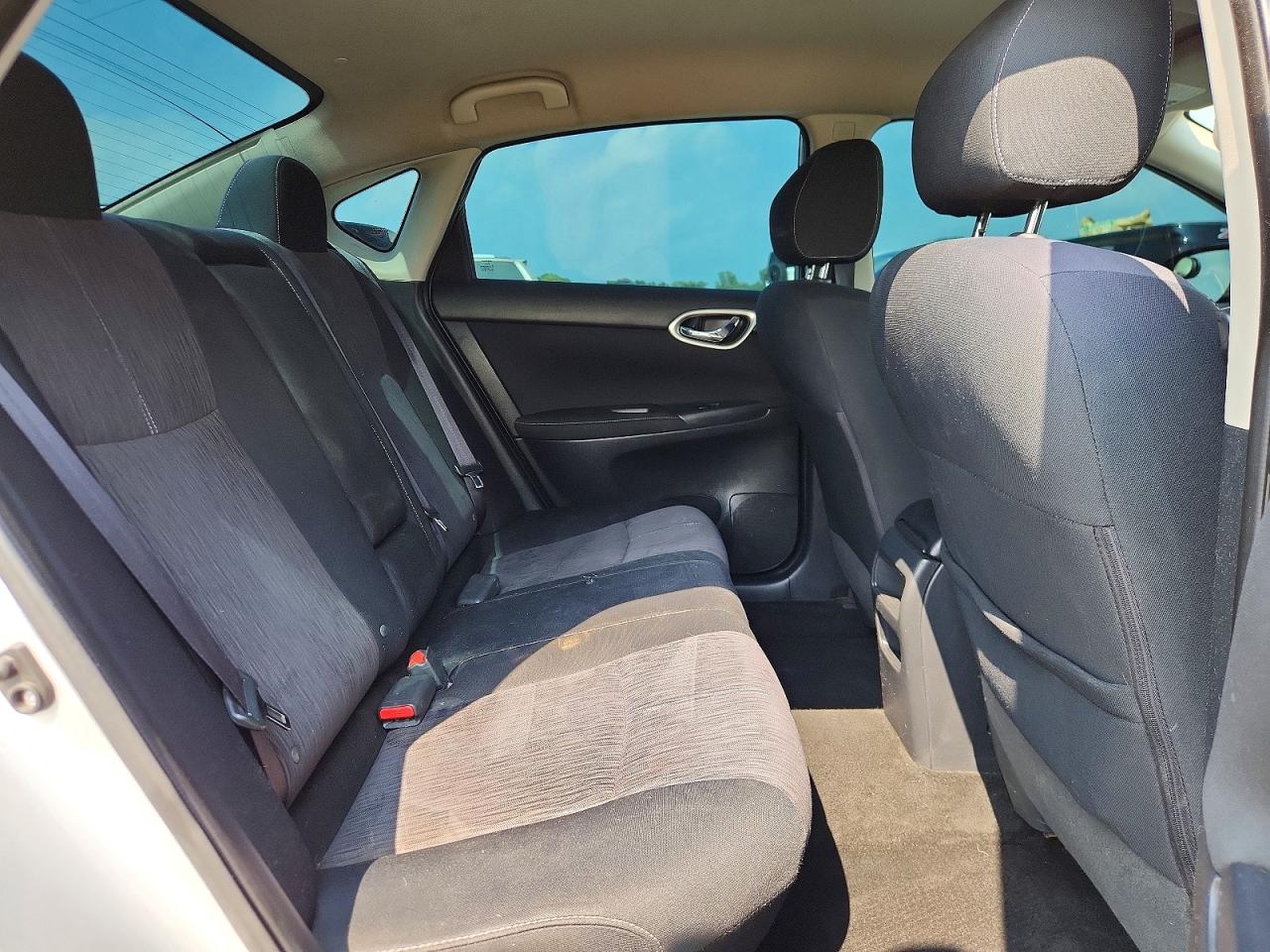 2015 Nissan Sentra Sv Silver vin: 3N1AB7AP8FL641611