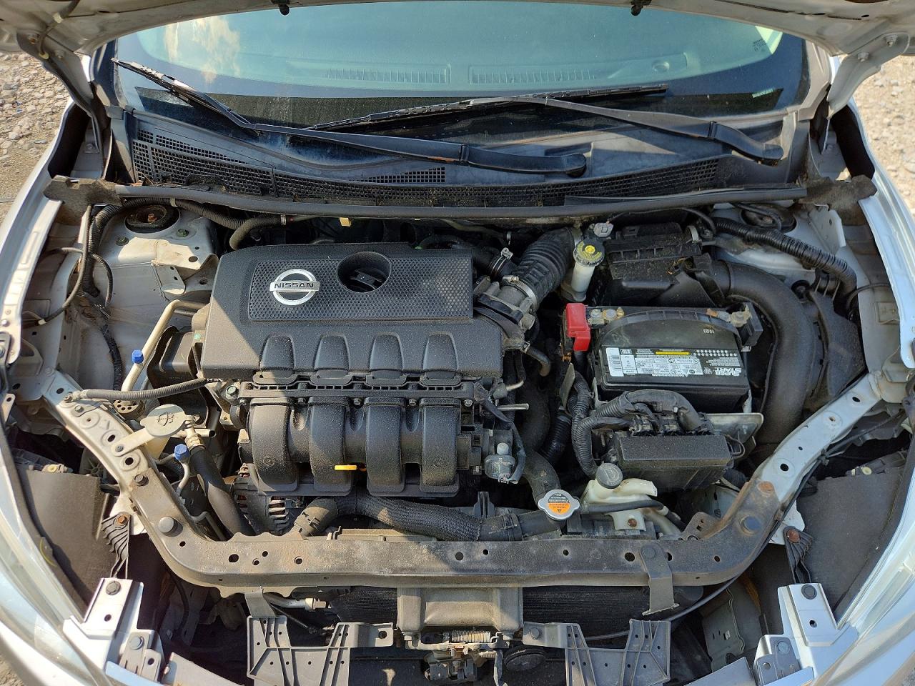 2015 Nissan Sentra Sv Silver vin: 3N1AB7AP8FL641611