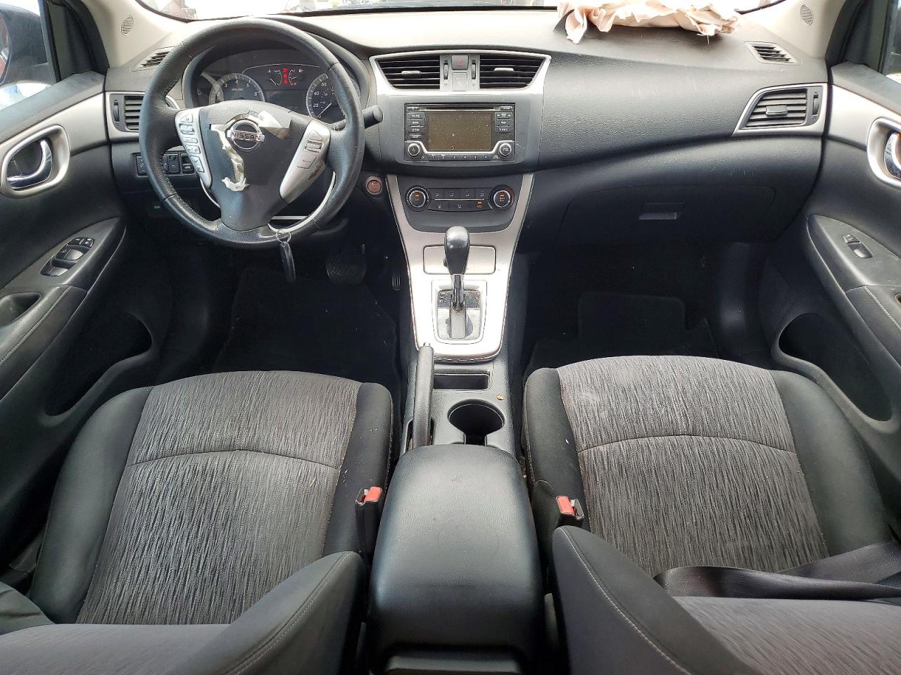 2015 Nissan Sentra Sv Red vin: 3N1AB7AP8FL642984