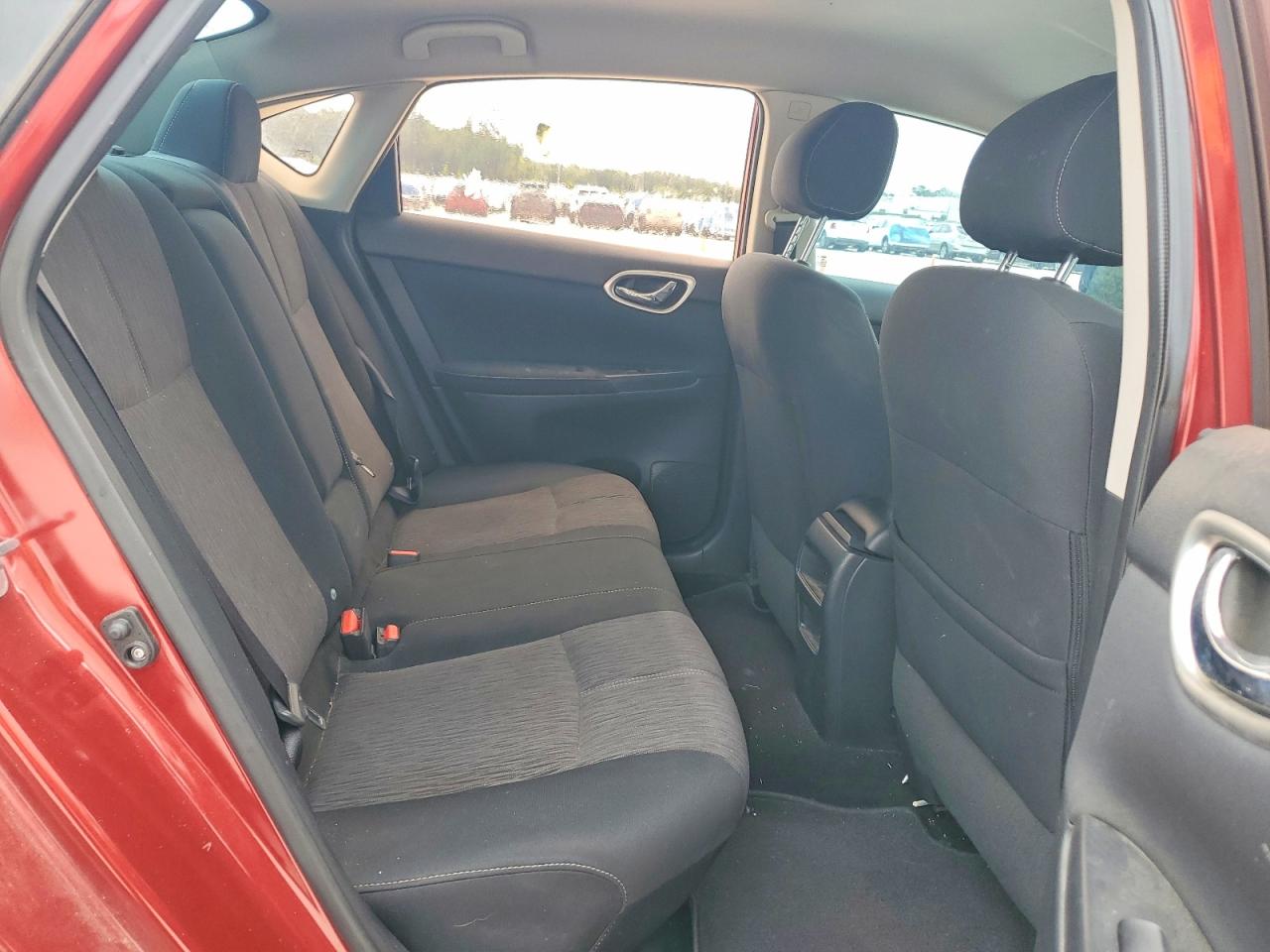 2015 Nissan Sentra Sv Red vin: 3N1AB7AP8FL642984