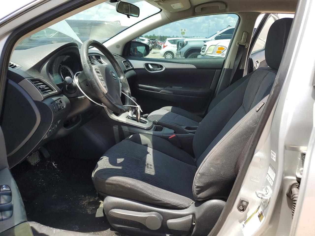 2015 Nissan Sentra Sv Серебряный vin: 3N1AB7AP8FL645528