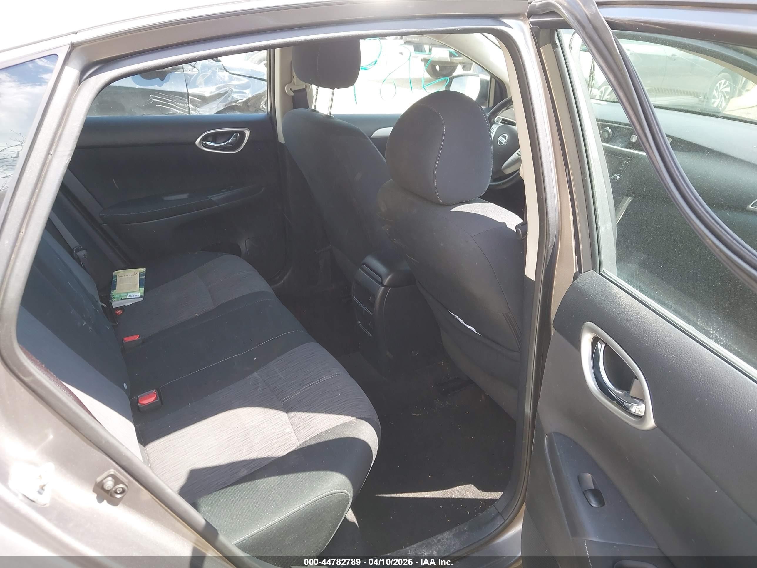 2015 Nissan Sentra Sv Gray vin: 3N1AB7AP8FL649756