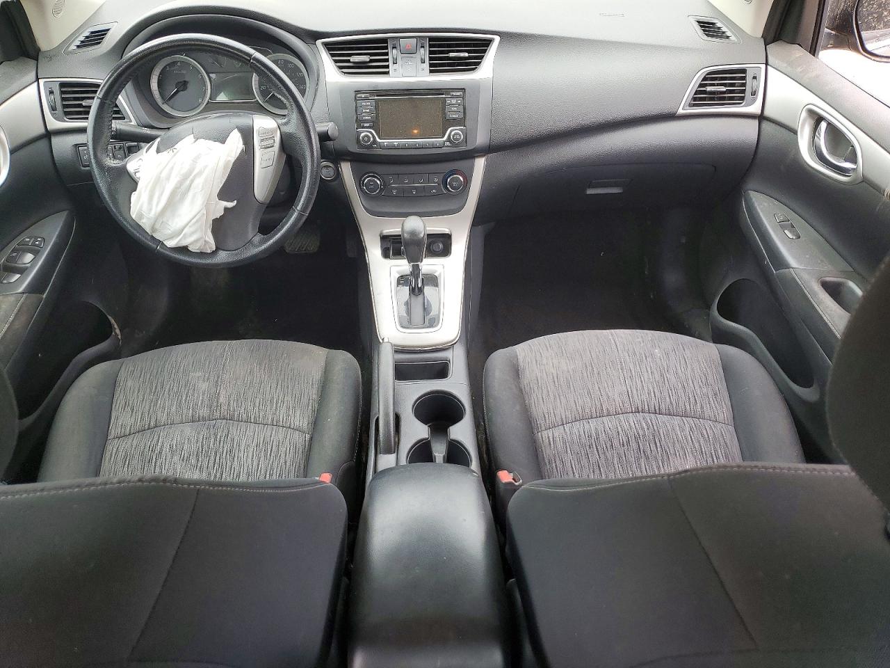 2015 Nissan Sentra Sv Серый vin: 3N1AB7AP8FL650793