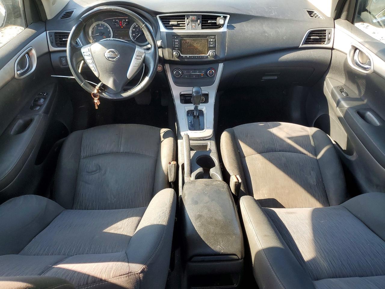 2015 Nissan Sentra Sv Black vin: 3N1AB7AP8FL661180