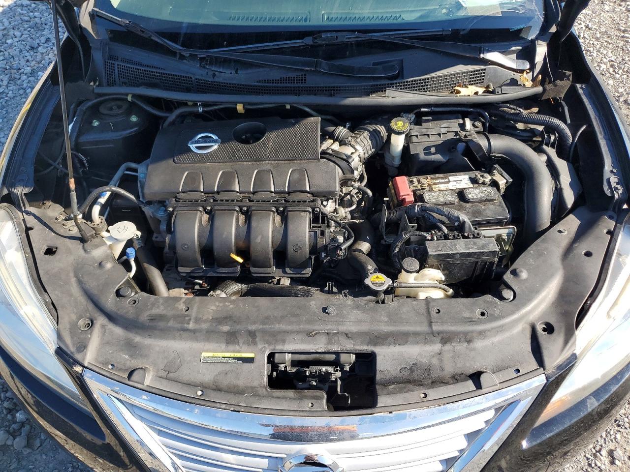 2015 Nissan Sentra Sv Black vin: 3N1AB7AP8FL661180