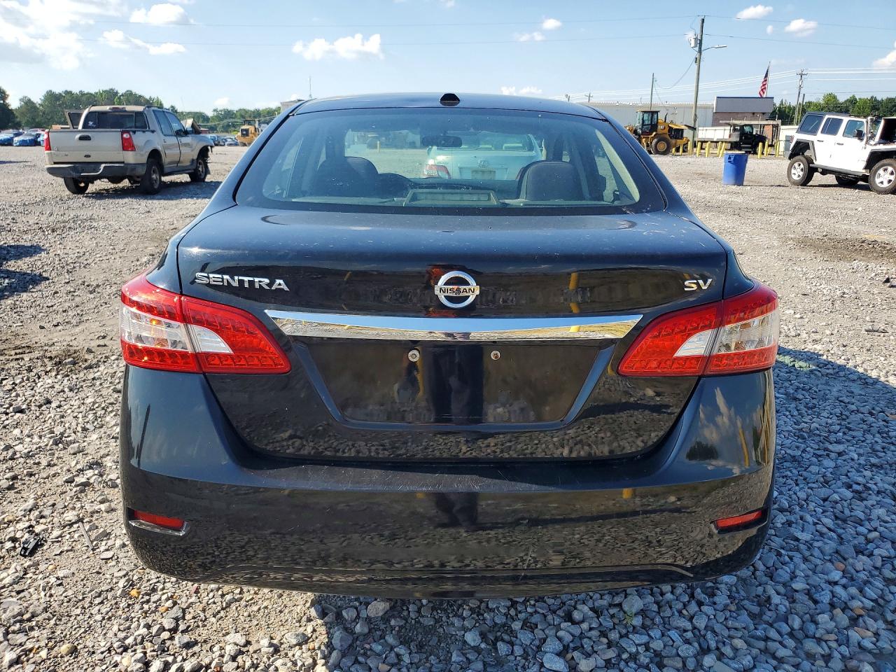 2015 Nissan Sentra Sv Black vin: 3N1AB7AP8FL661180