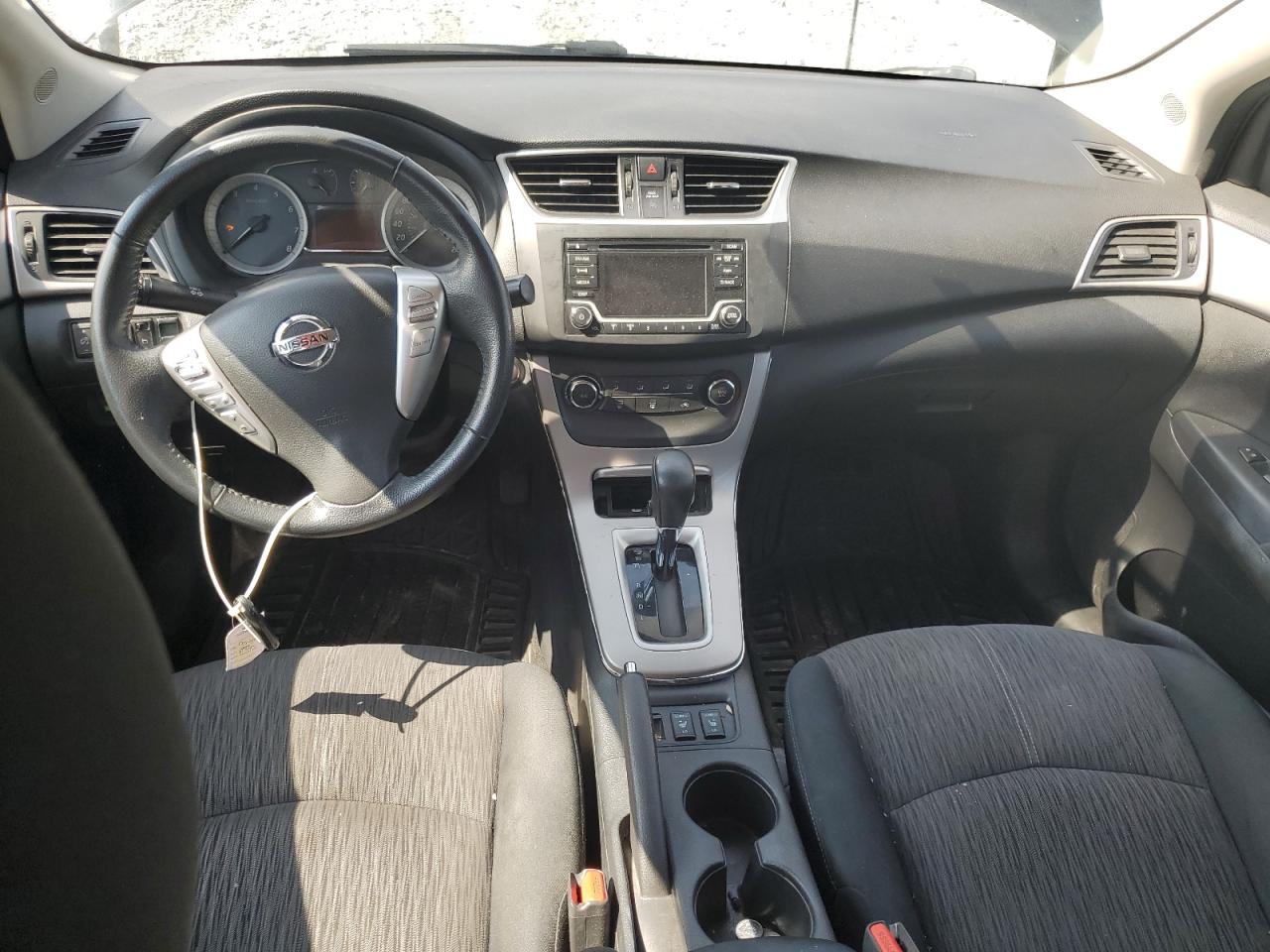 2015 Nissan Sentra S Black vin: 3N1AB7AP8FL662622