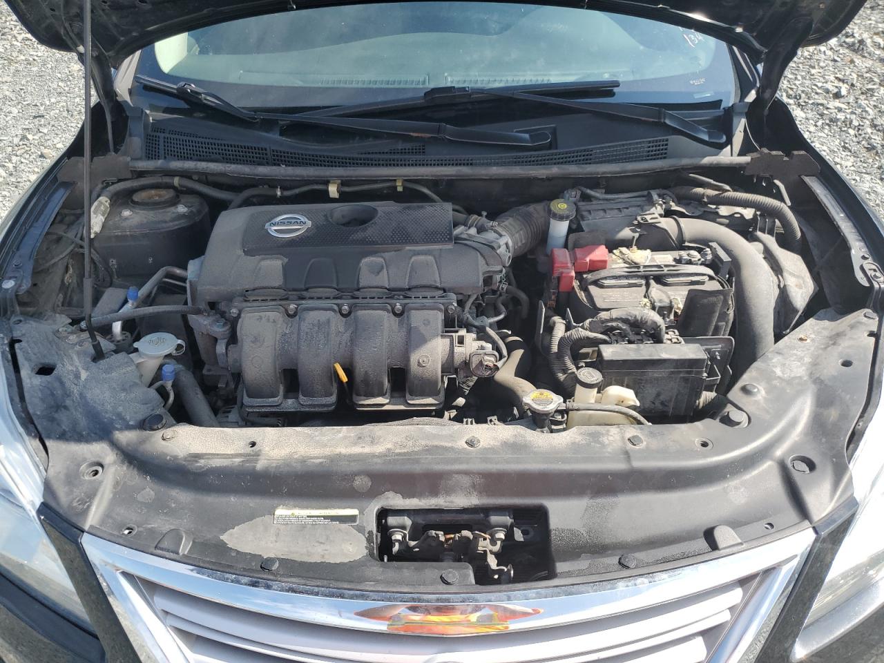 2015 Nissan Sentra S Black vin: 3N1AB7AP8FL662622