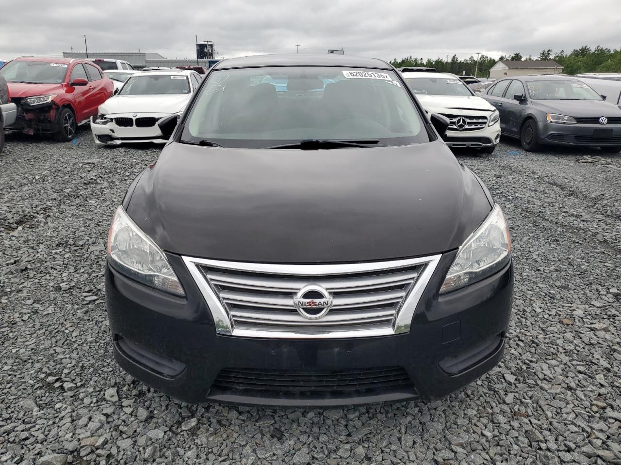 2015 Nissan Sentra S Black vin: 3N1AB7AP8FL662622