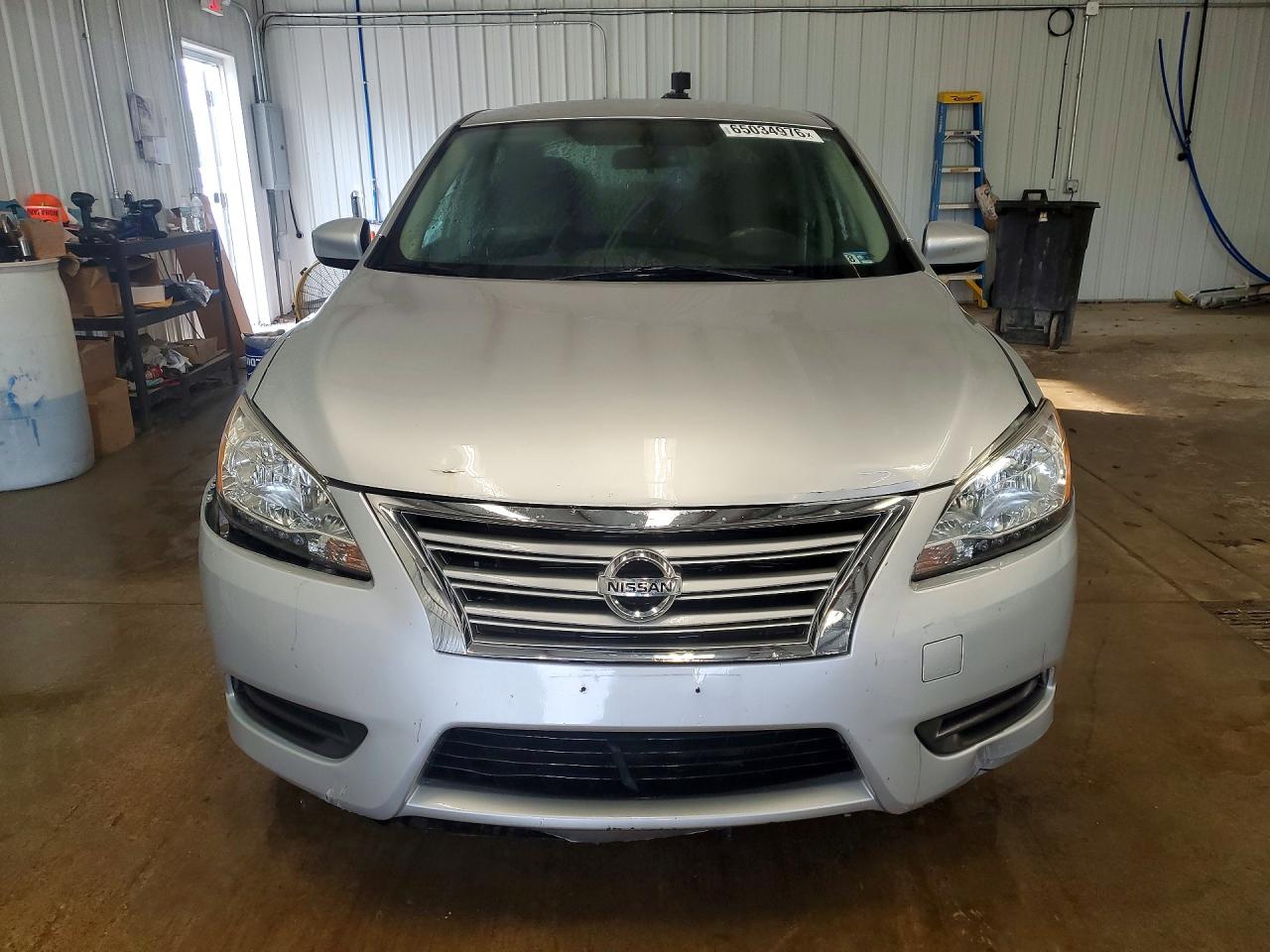 2015 Nissan Sentra Sv Silver vin: 3N1AB7AP8FL663401