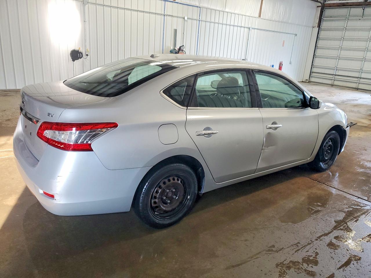 2015 Nissan Sentra Sv Silver vin: 3N1AB7AP8FL663401